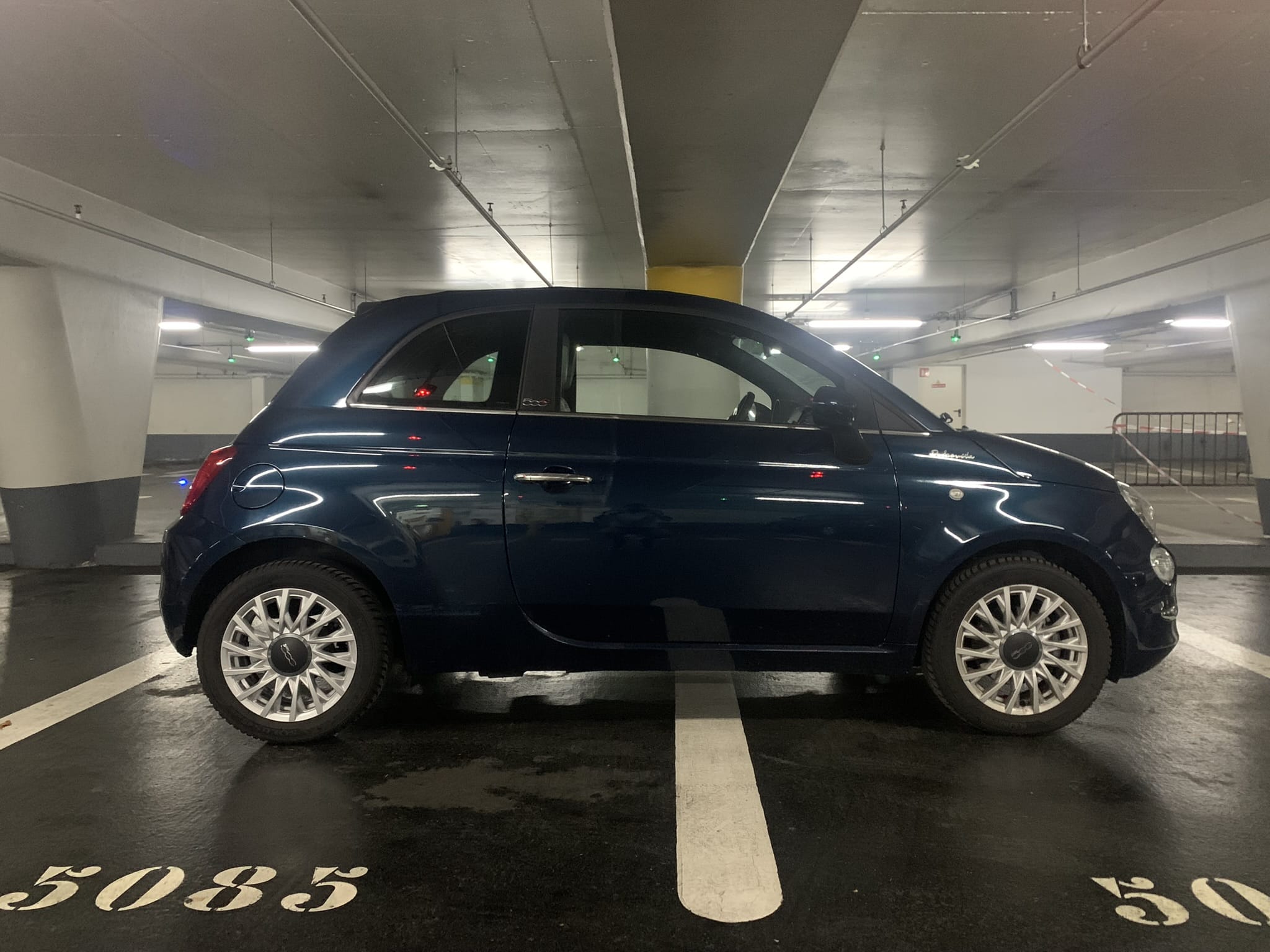 Fiat 500 C avec Climatisation