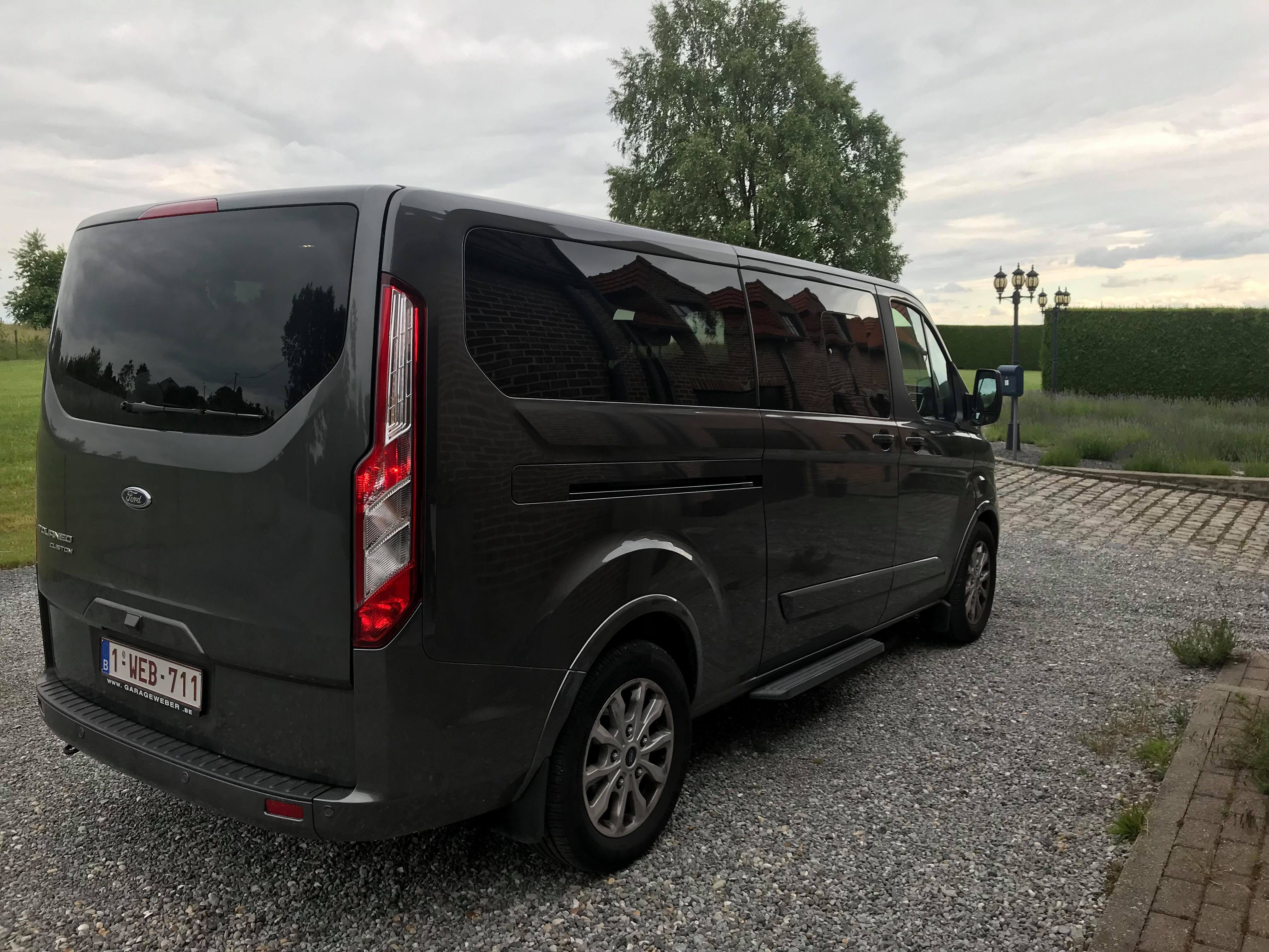 Ford Tourneo Custom, 2019, Diesel (B7), automatique, 8 places