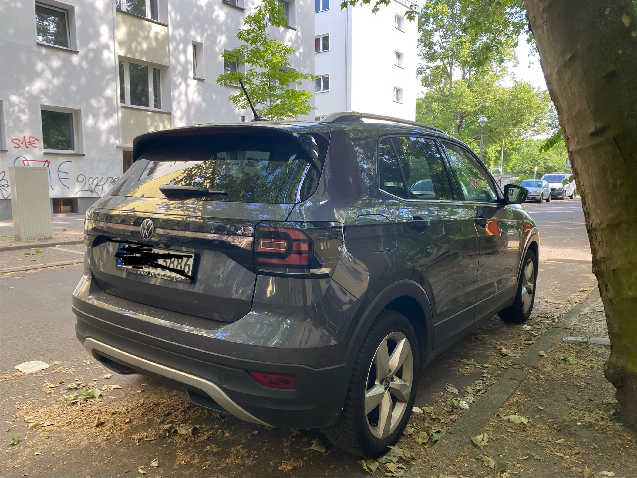Volkswagen T-Cross mit Rückfahrkamera