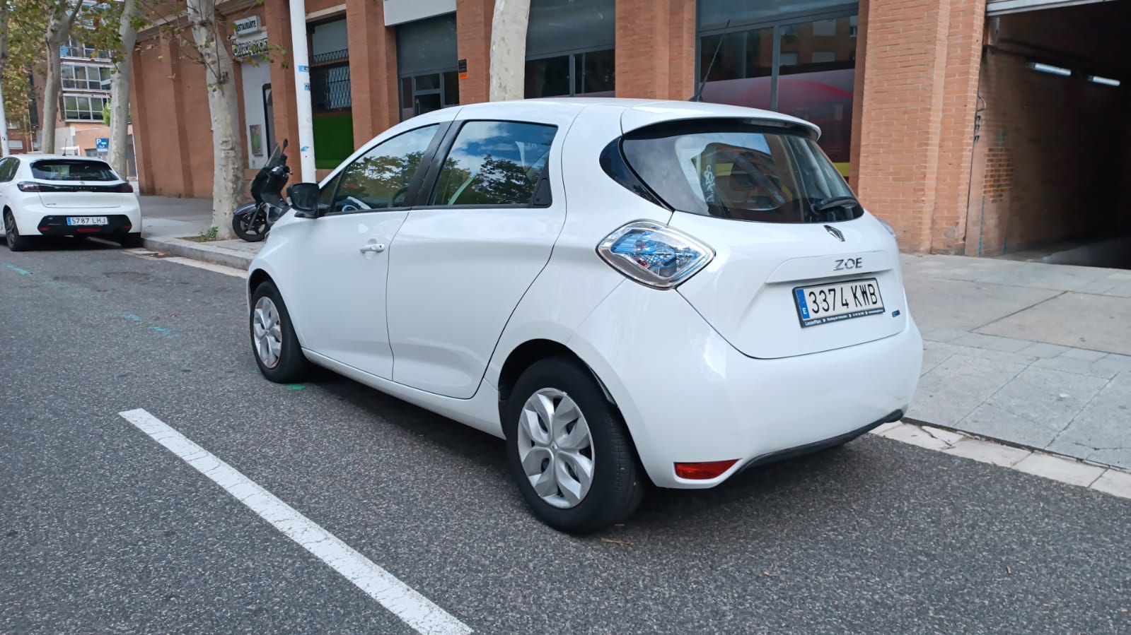 Renault ZOE con Silla infantil