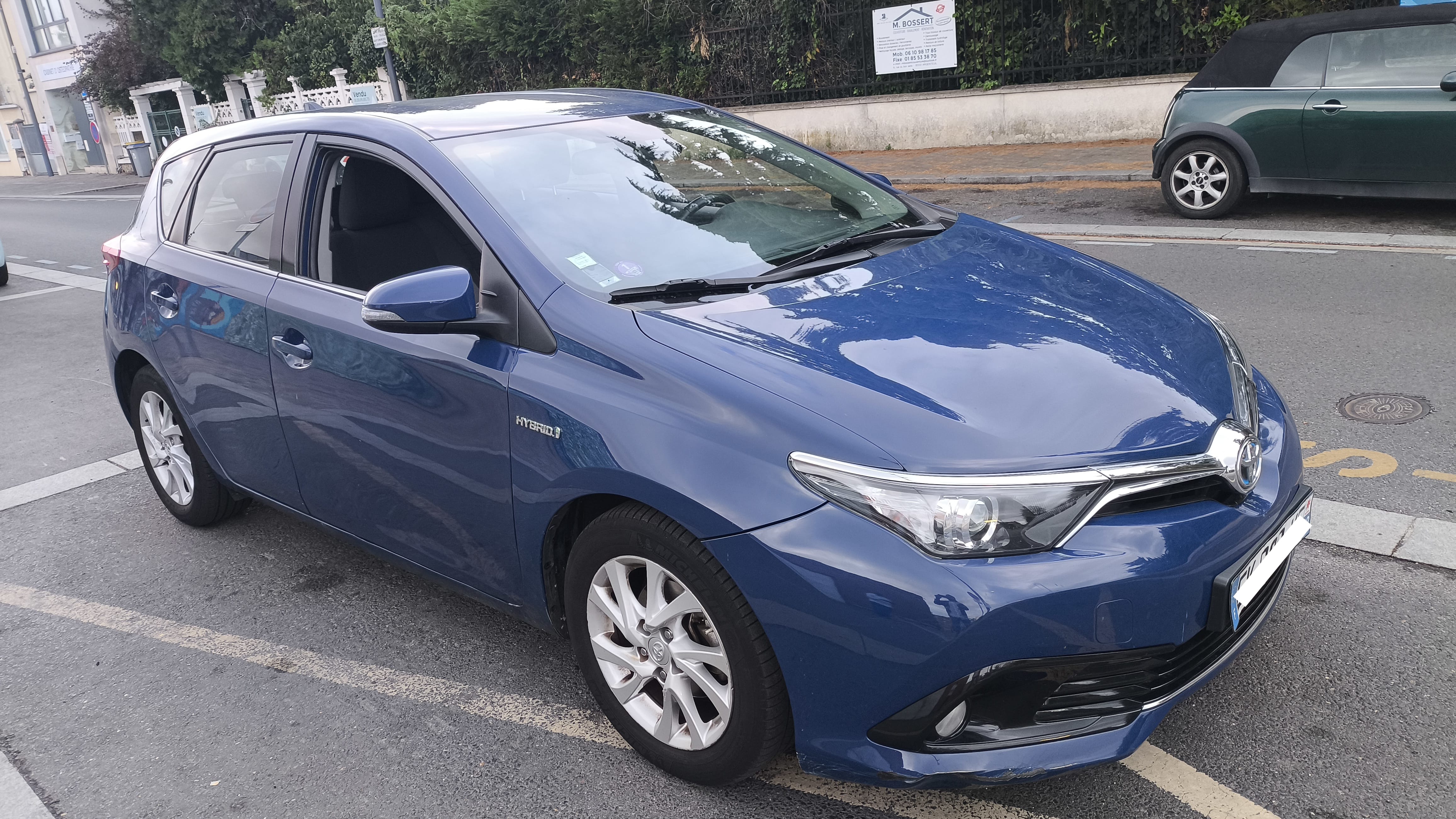 Toyota Auris Break avec Dashcam
