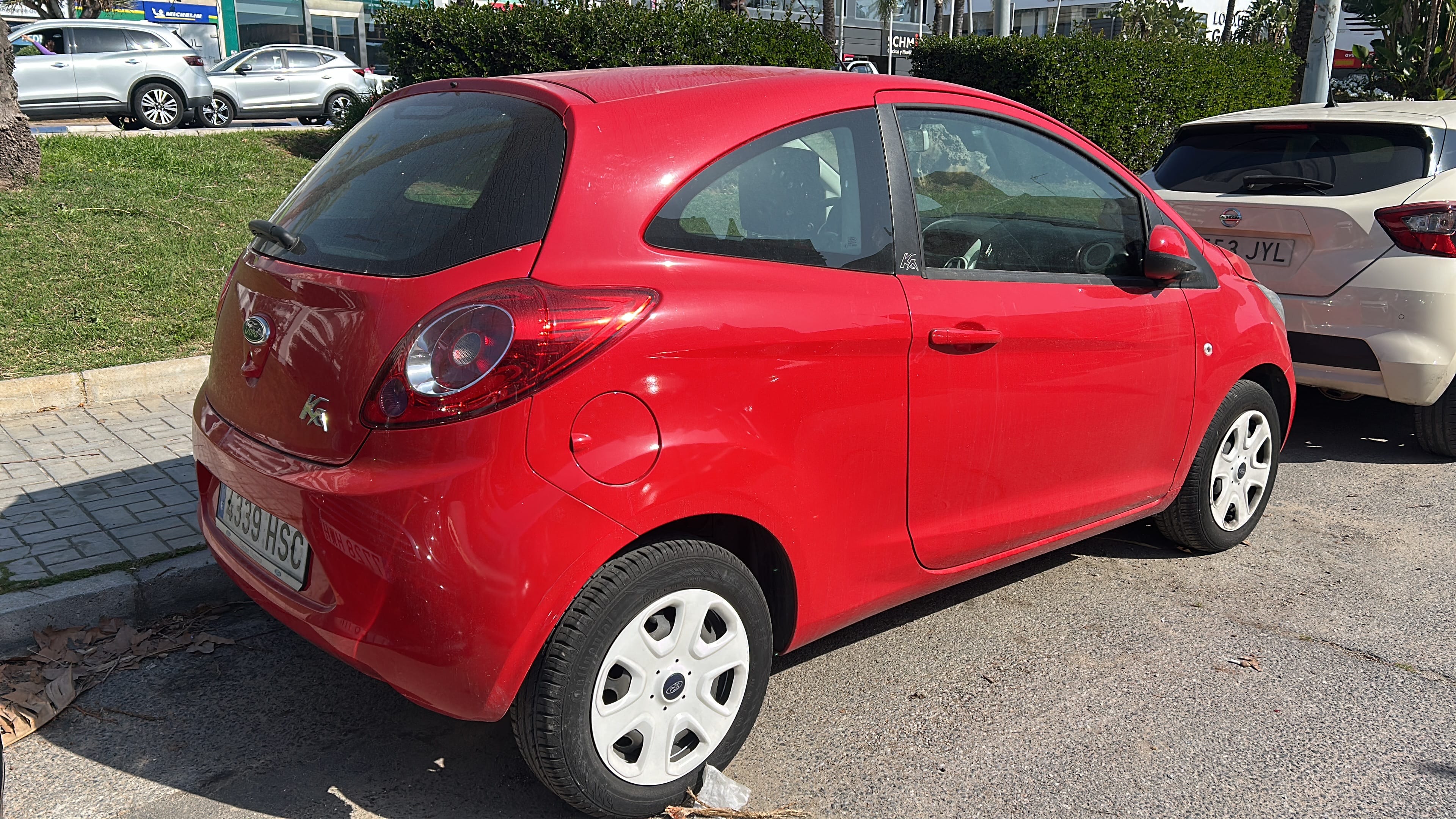 Ford Ka con Silla infantil