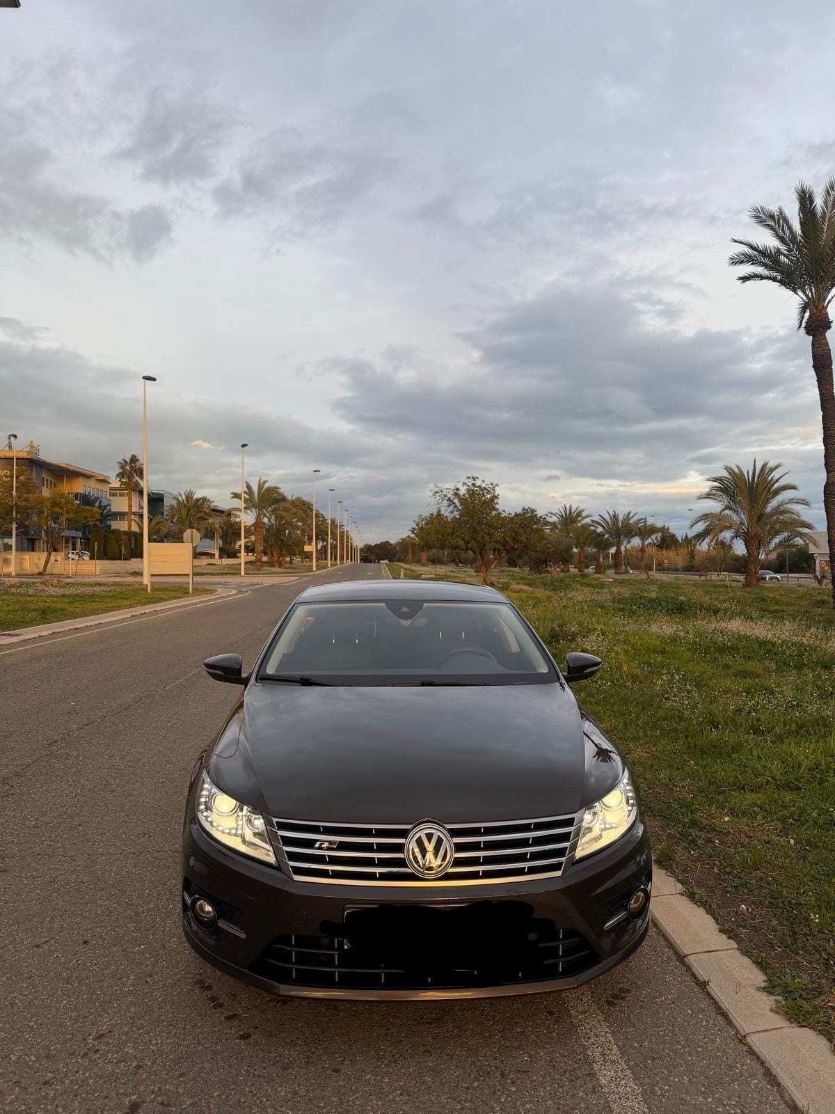 Volkswagen CC R-Line con Silla infantil