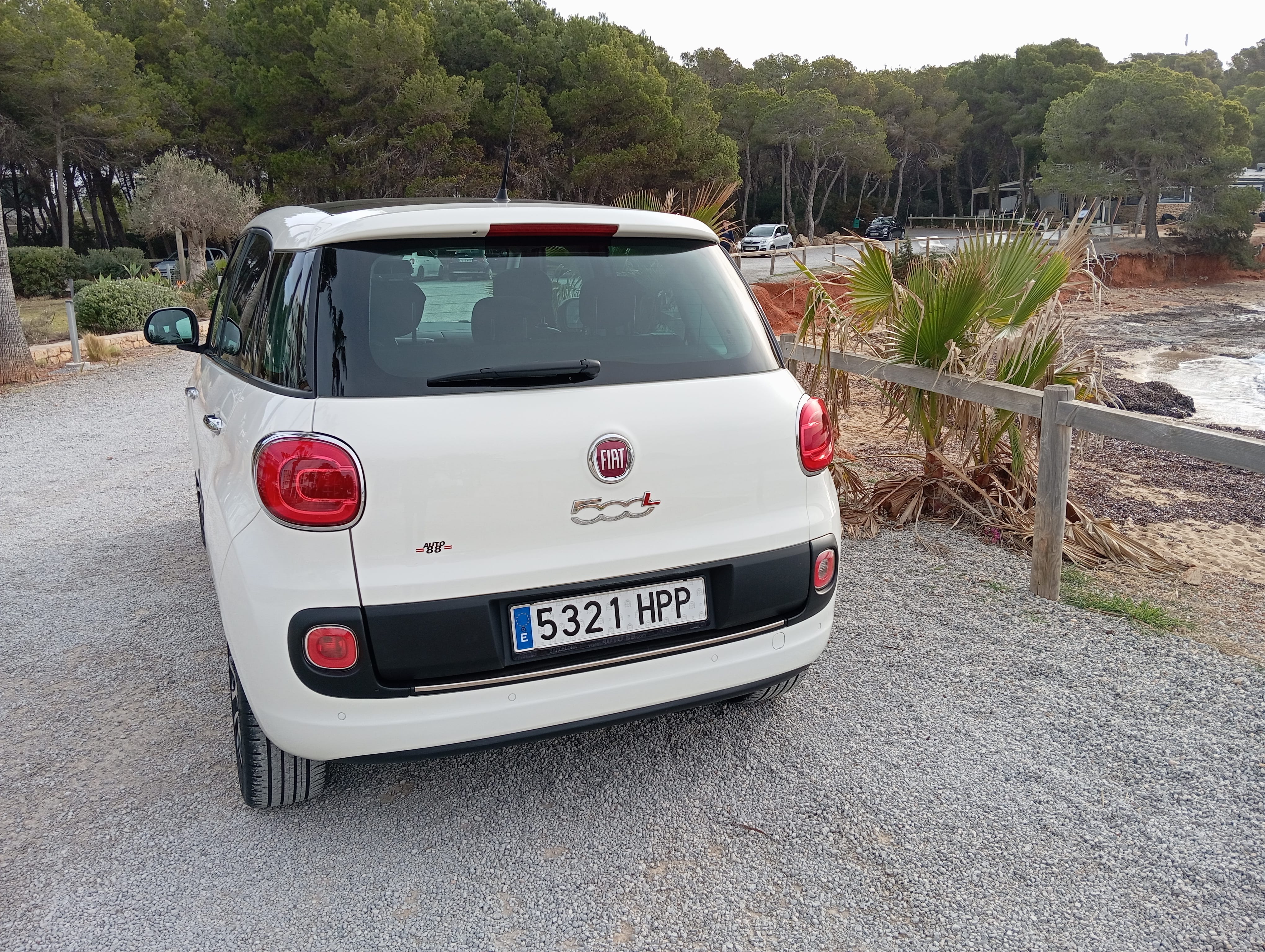 Fiat 500 Lounge con Silla infantil