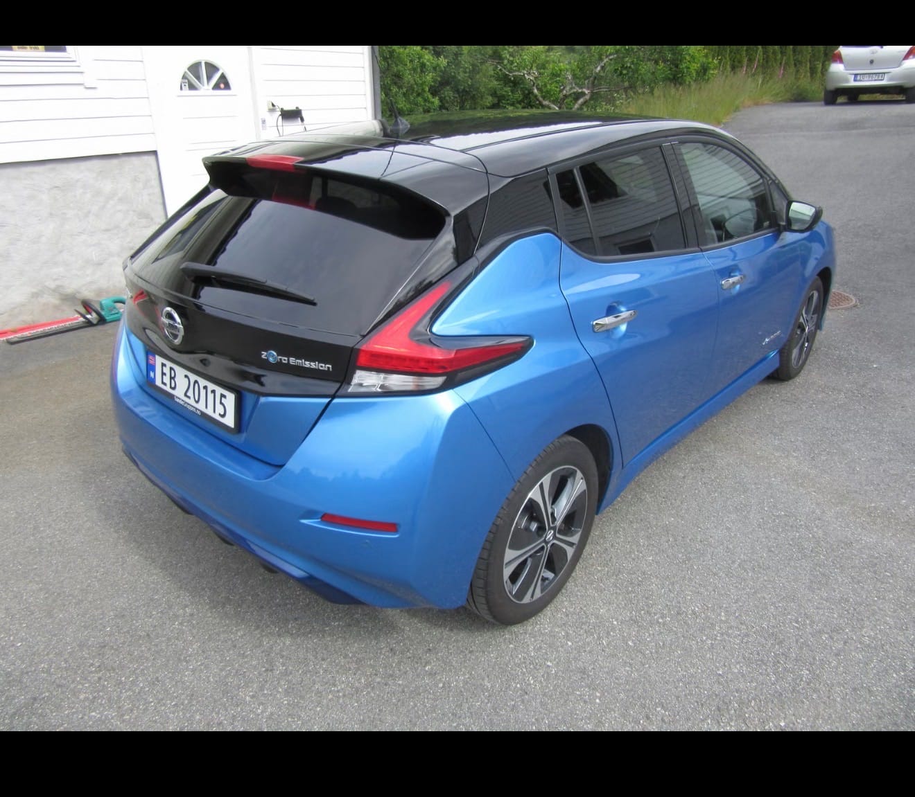 Nissan Leaf avec GPS