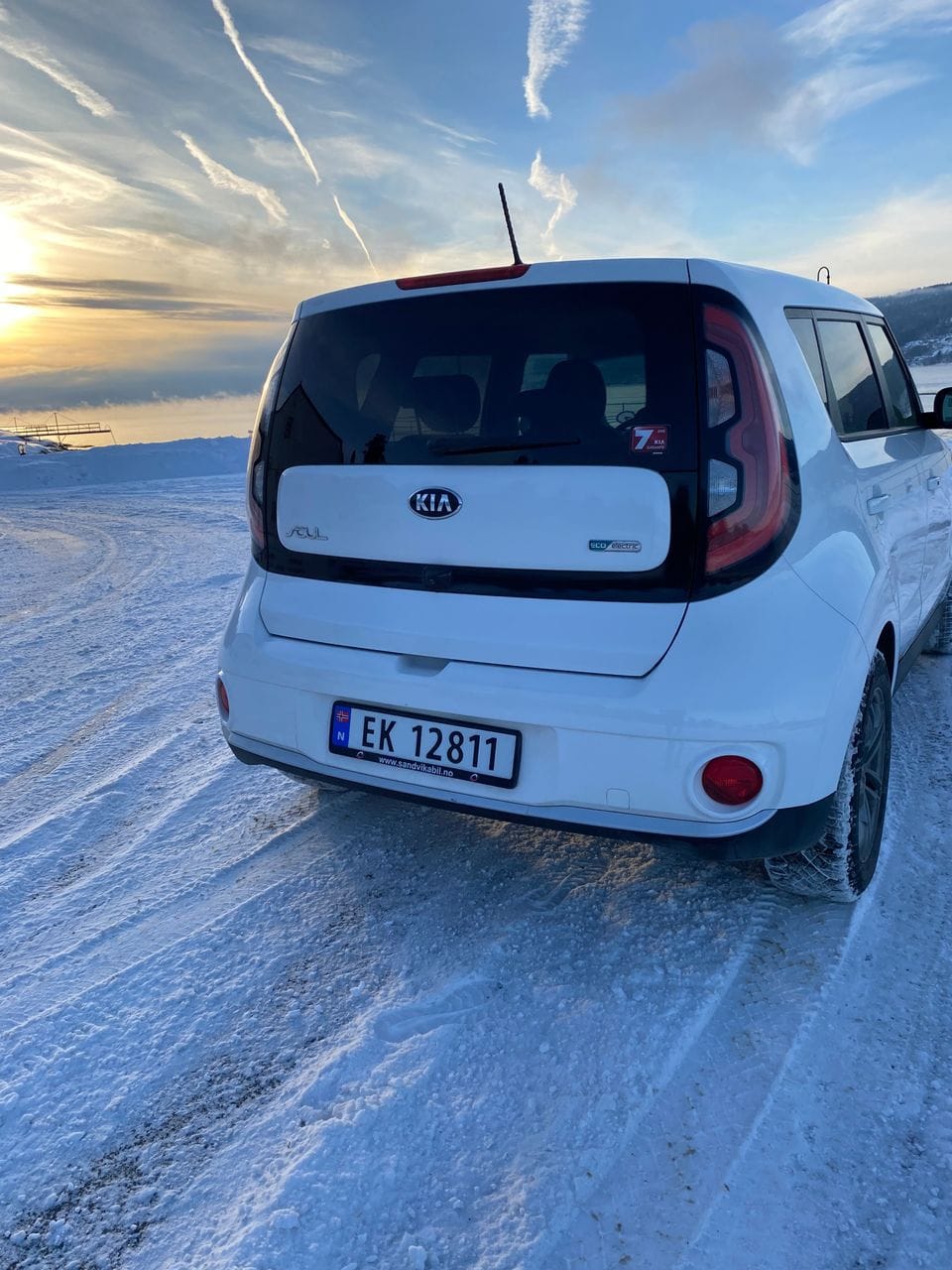 Kia Soul EV+ med GPS