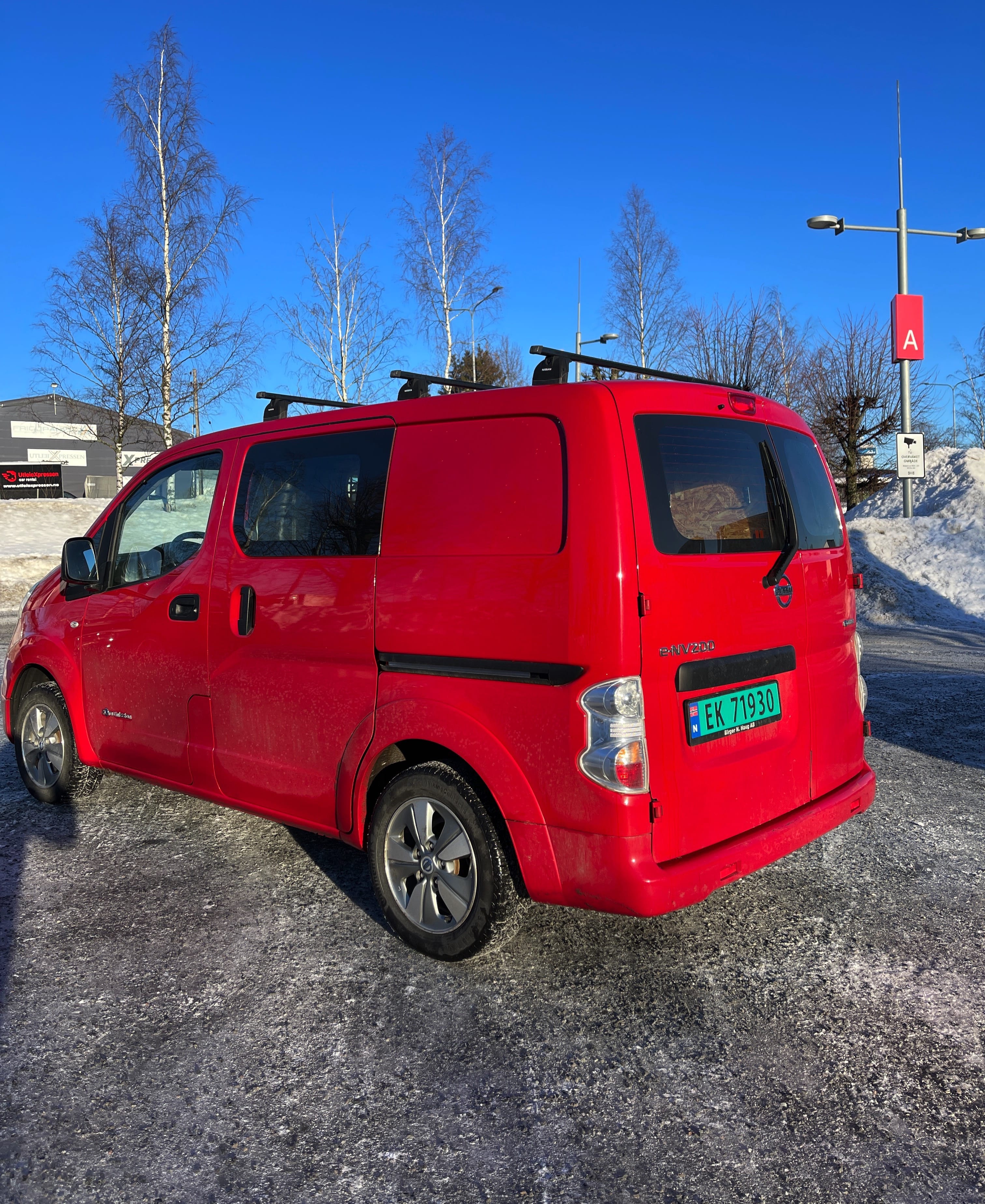 Nissan e-NV200 Varebil GRATIS BOM & PARKERING med Cruisekontroll