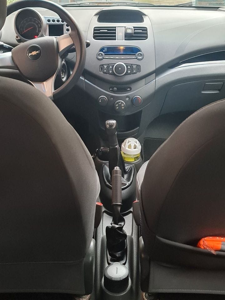 Chevrolet Spark mit Winterreifen