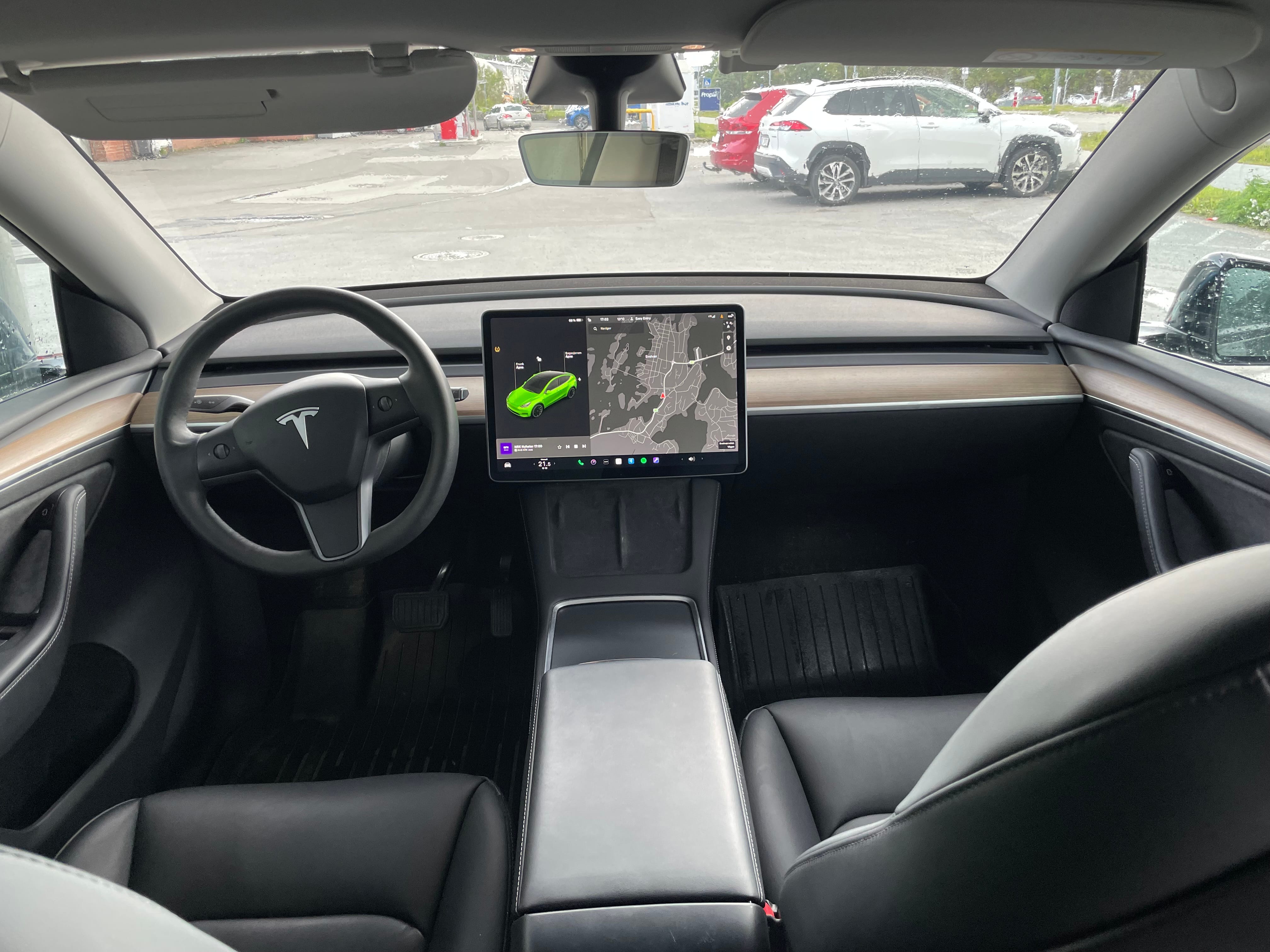 Tesla Model Y with Cruise control