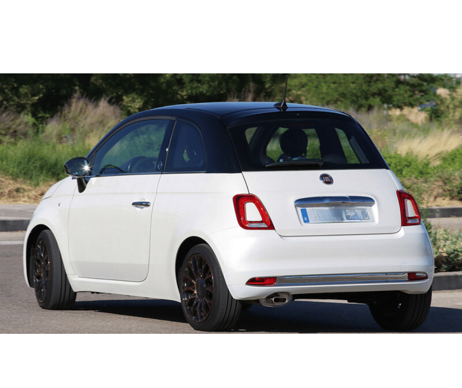 Fiat 500 med GPS