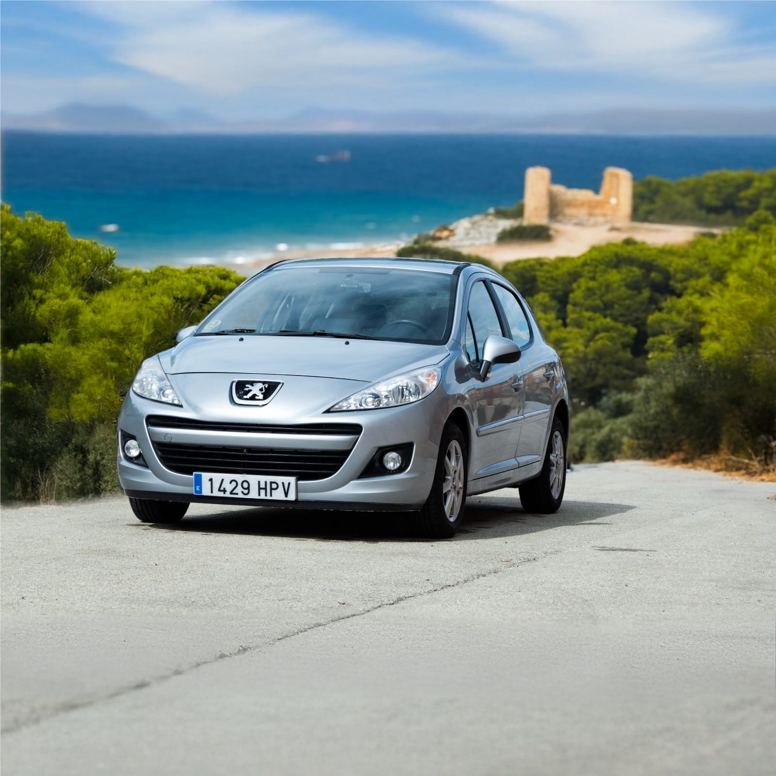 Peugeot 207+ con GPS