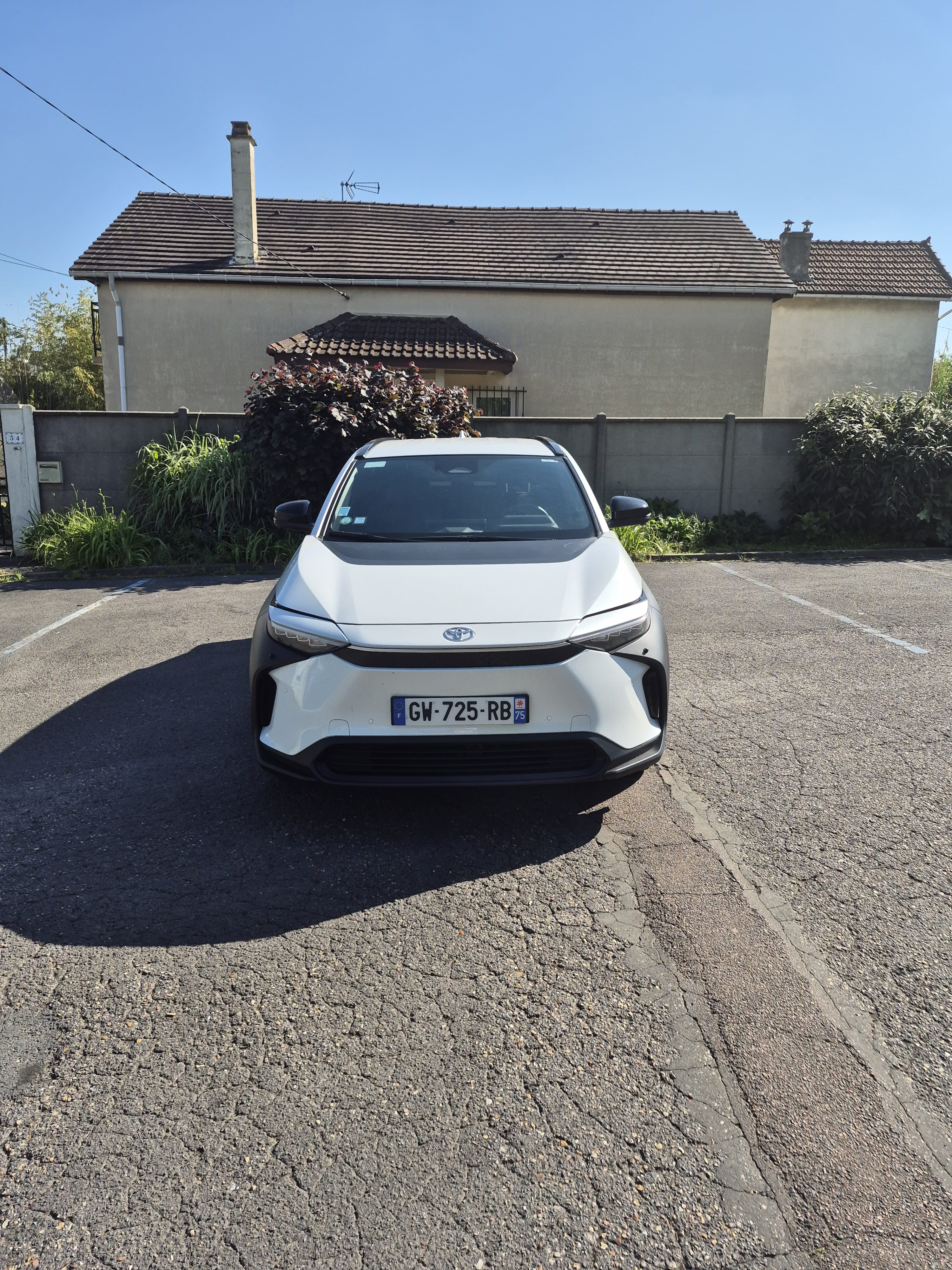 Toyota bZ4X avec Audio Bluetooth