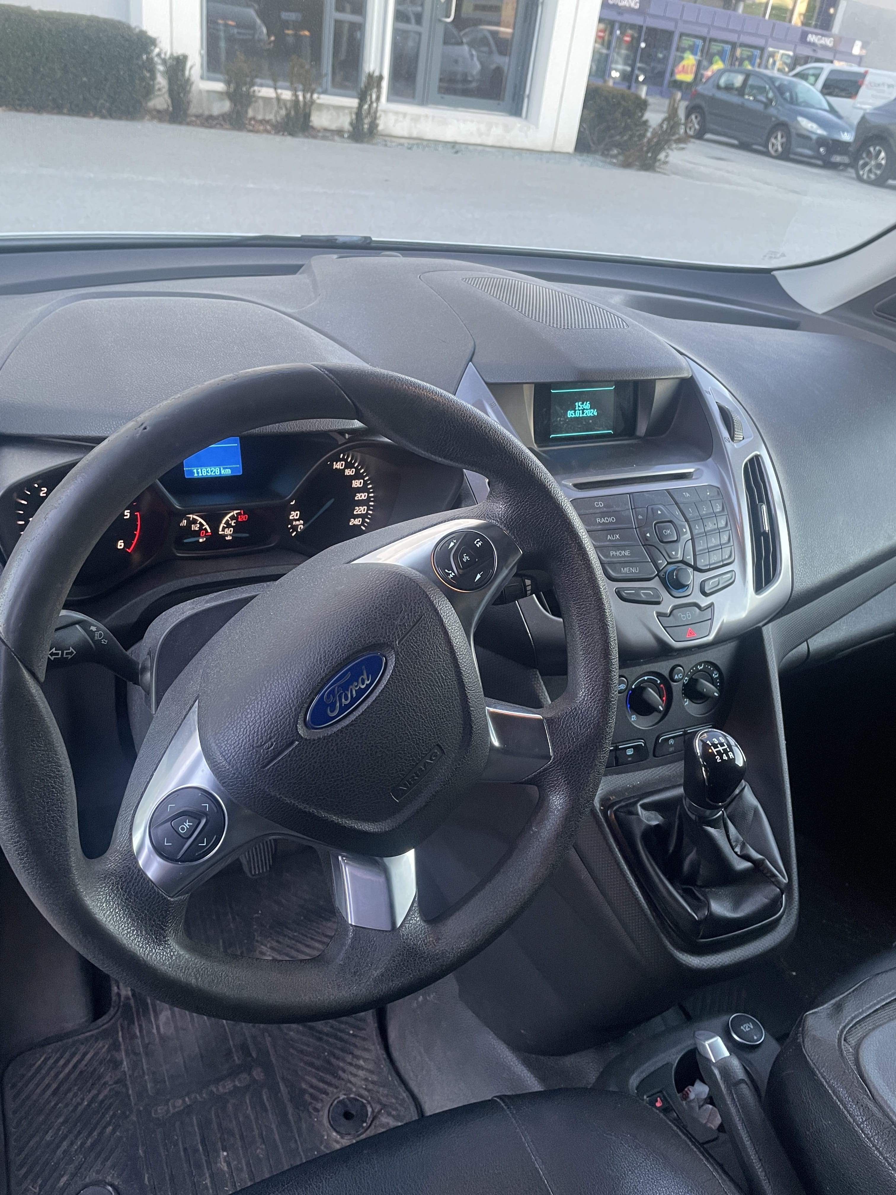 Ford Transit Connect with Bluetooth audio