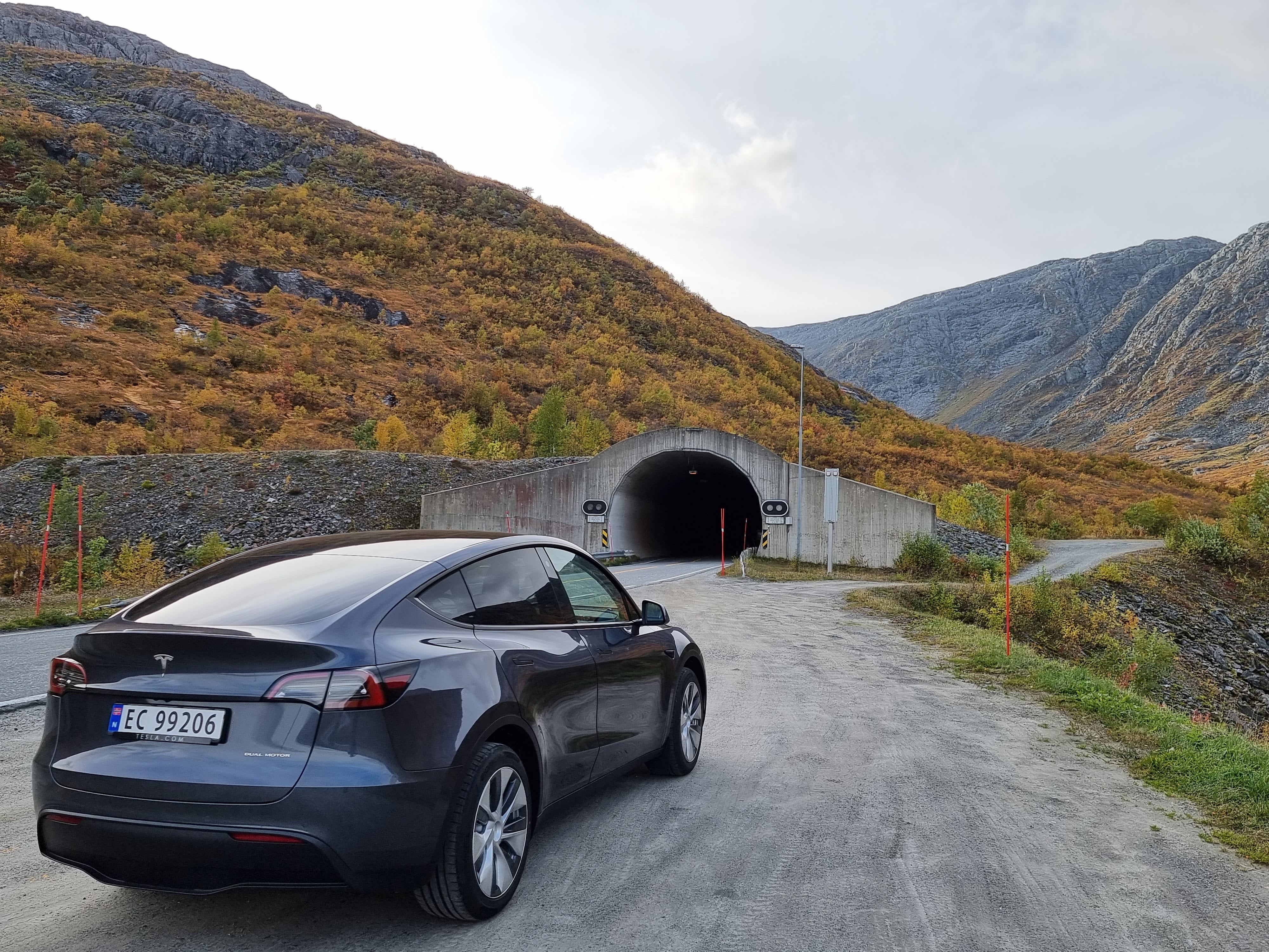 Tesla Model Y Long Range med Ryggekamera