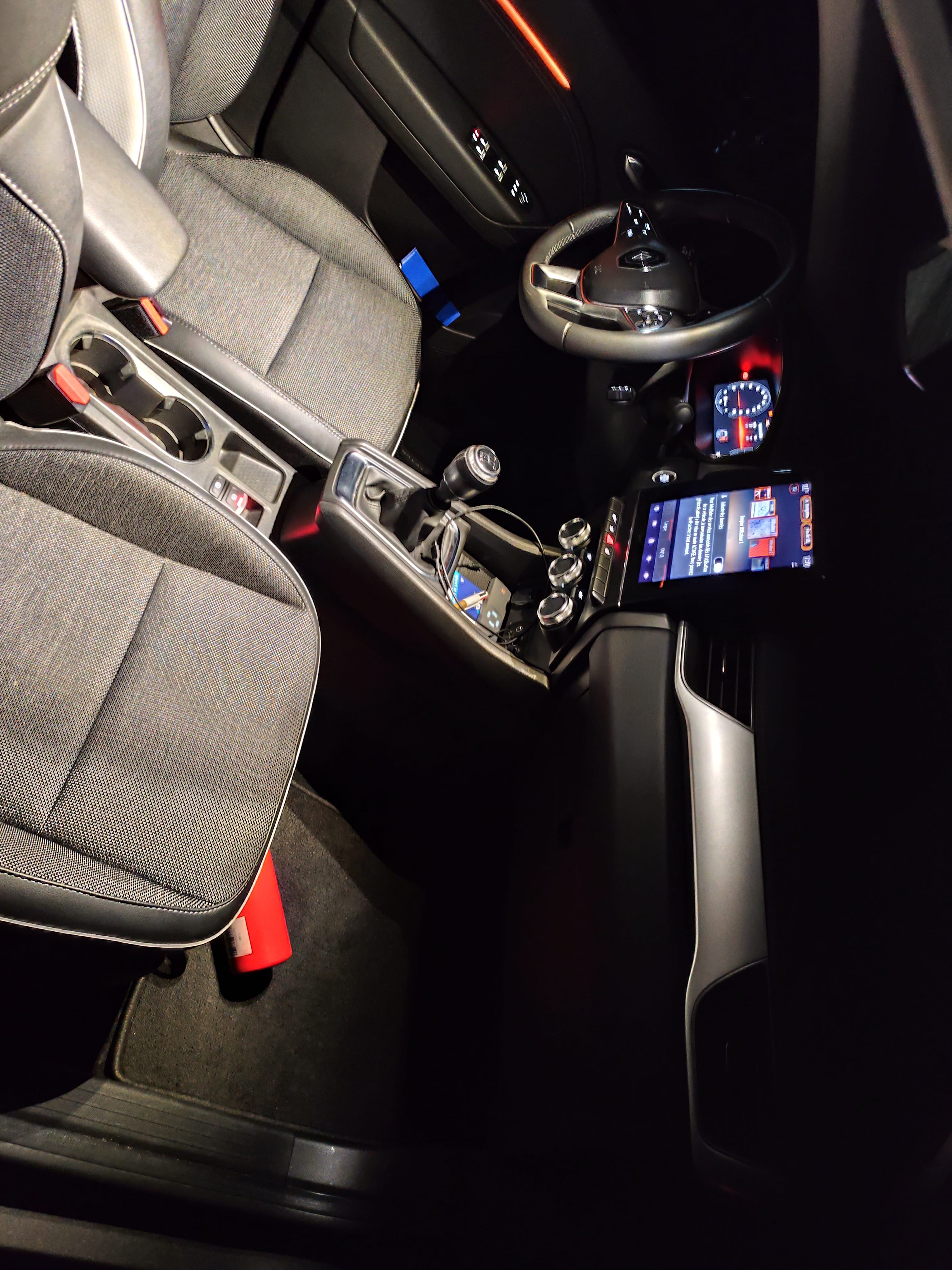 Renault Captur mit Navigationsgerät