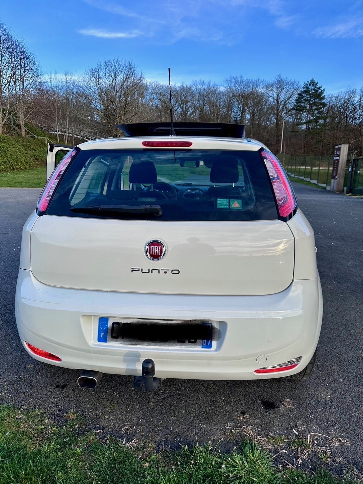 Fiat Punto with Bluetooth audio