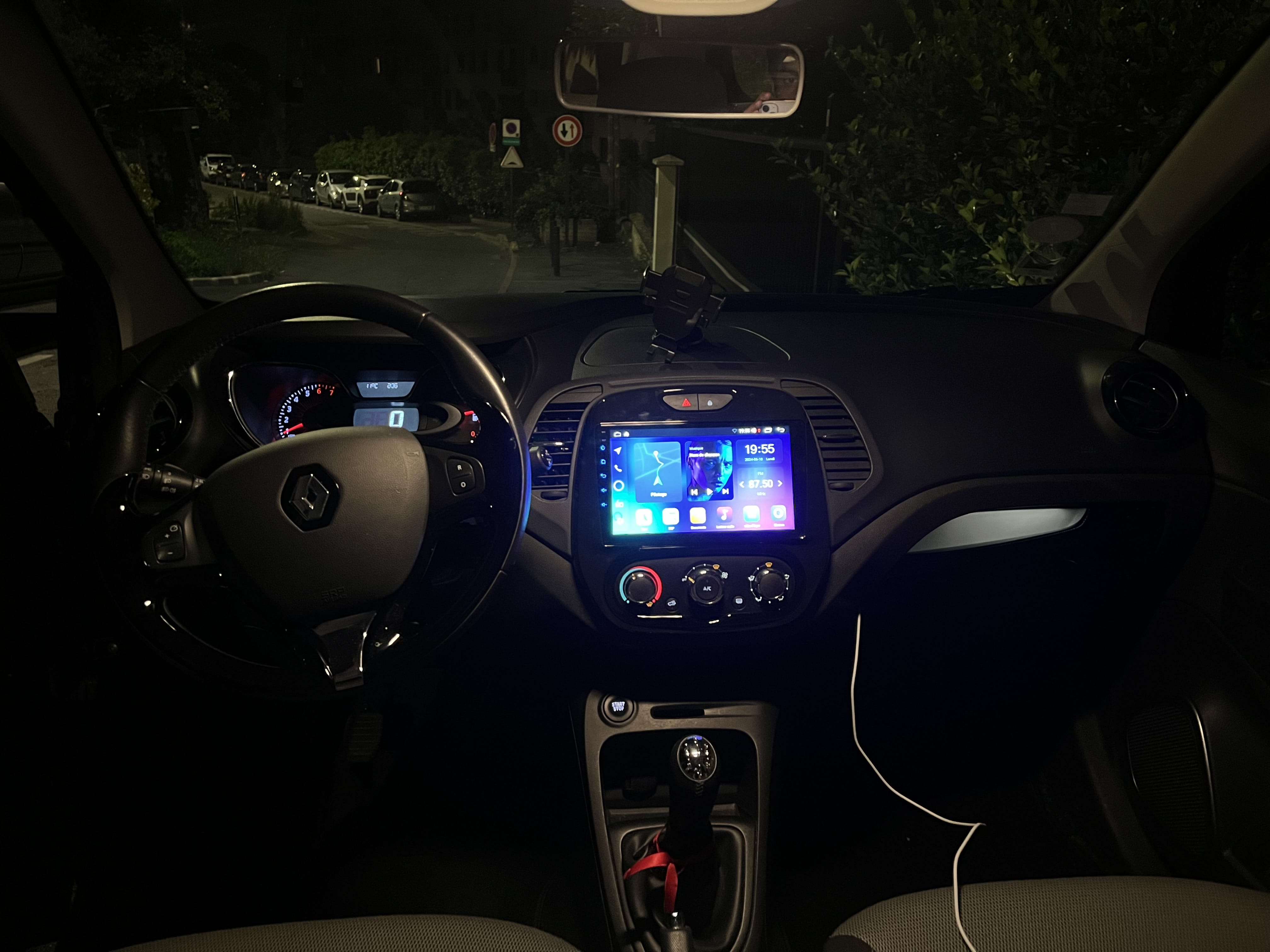 Renault Captur avec Siège bébé