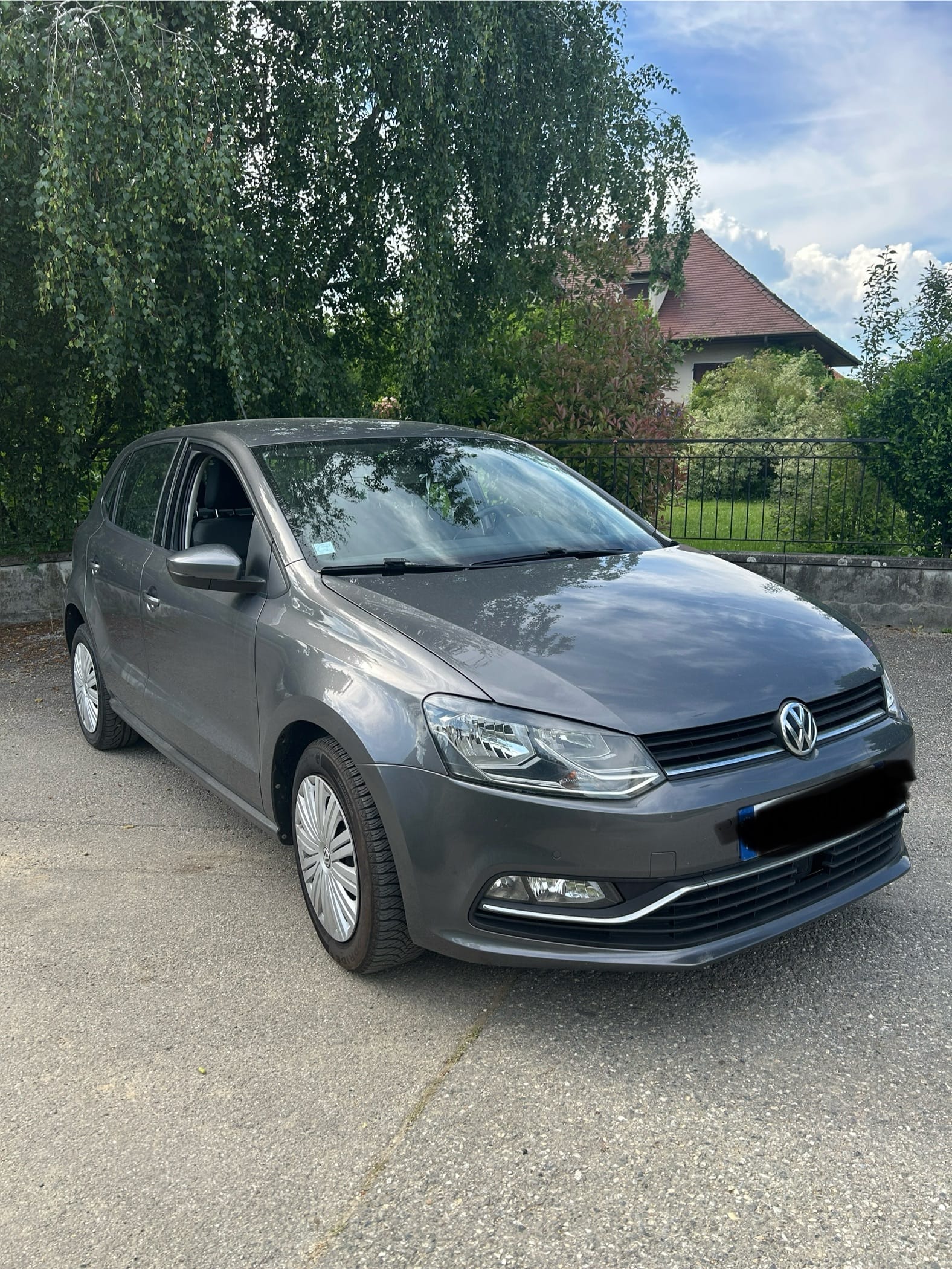 Volkswagen Polo avec Pneus neige