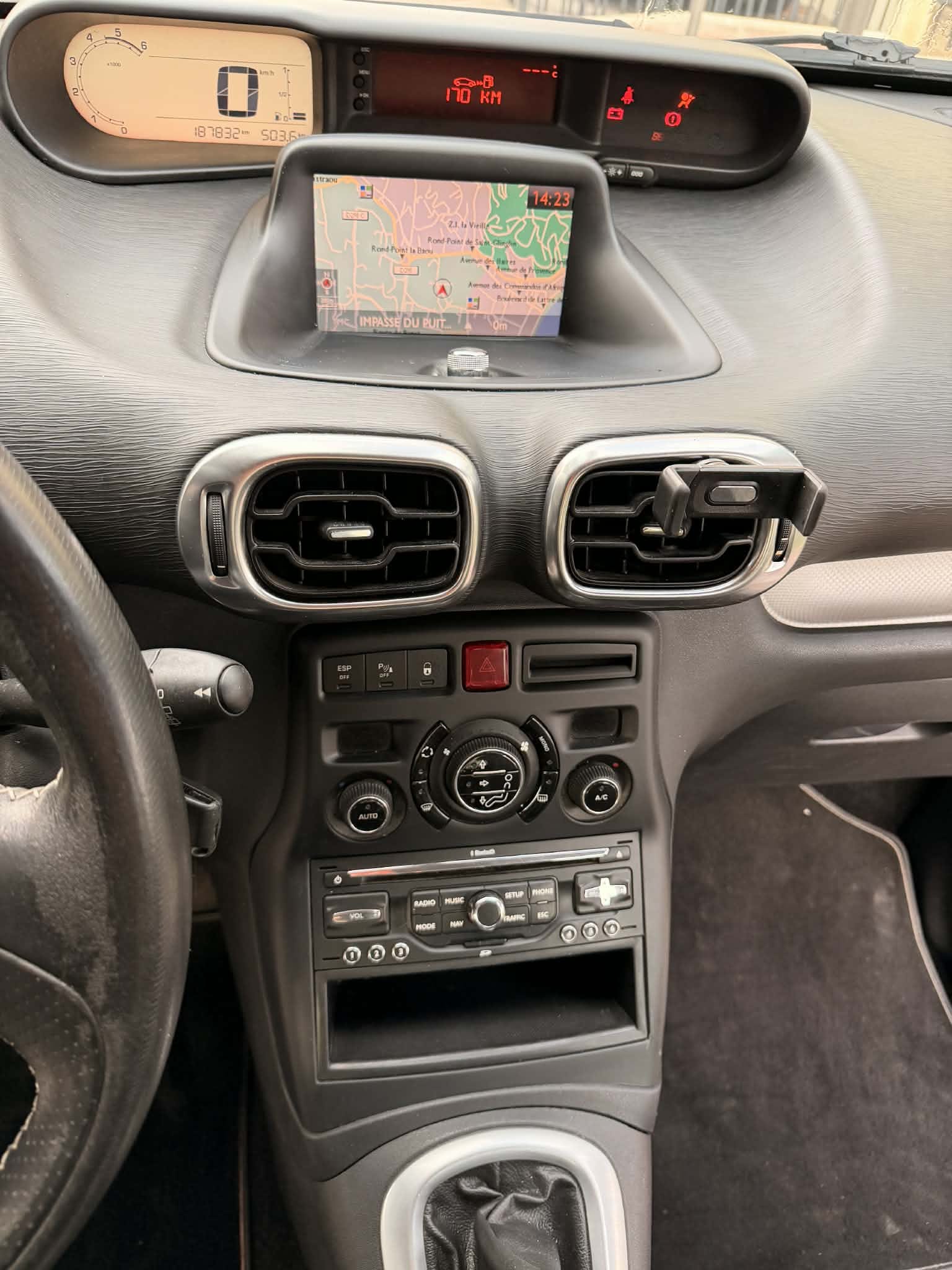 Citroen C3 Picasso avec Régulateur de vitesse