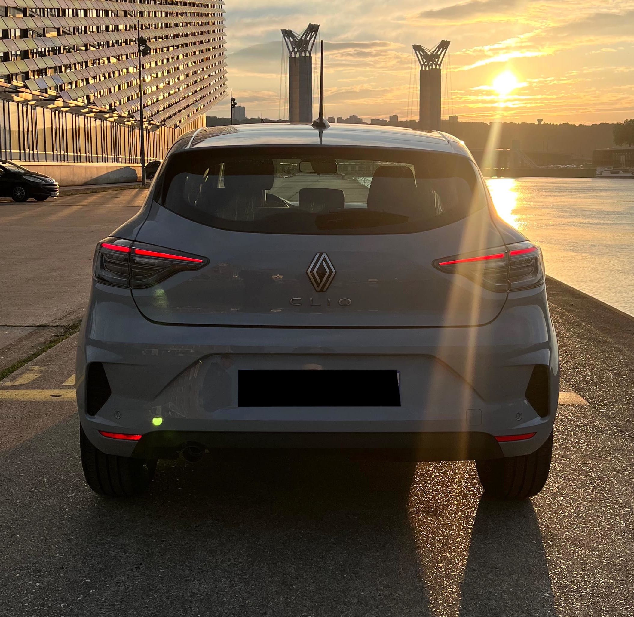 Renault Clio avec Chaines