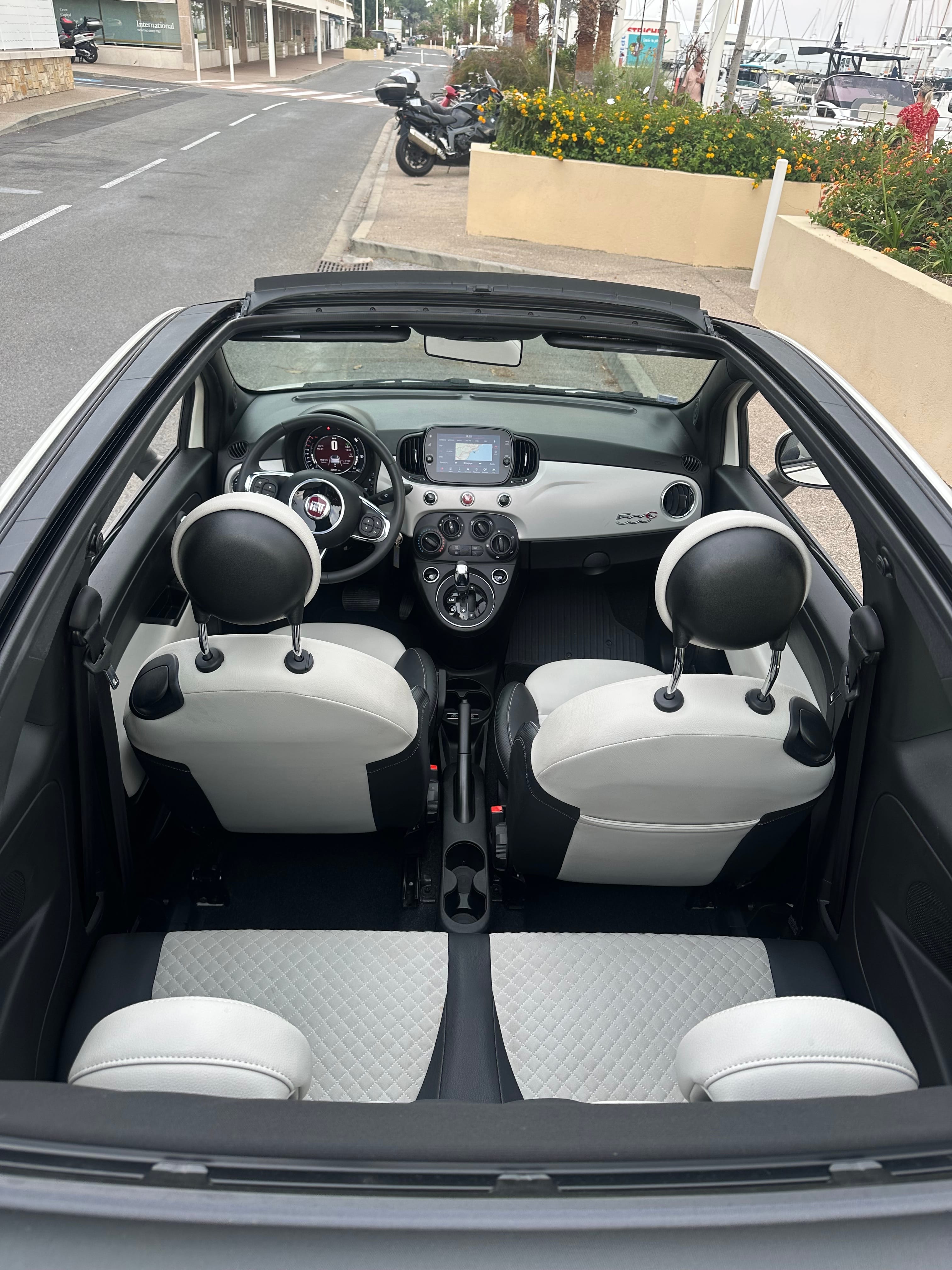 Fiat 500 C avec Régulateur de vitesse