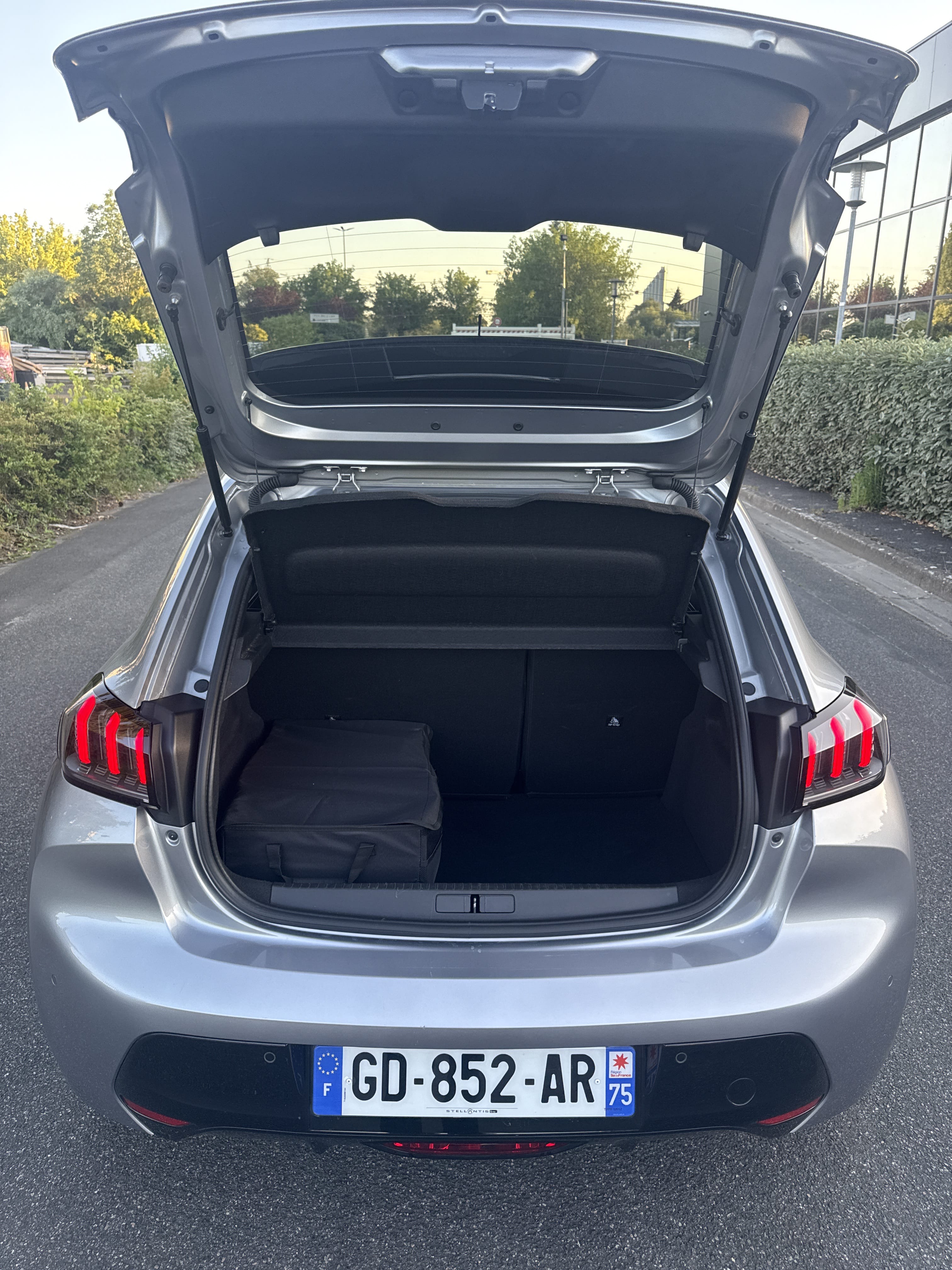Peugeot e-208 Allure (100% électrique) mit Rollstuhl geeignet