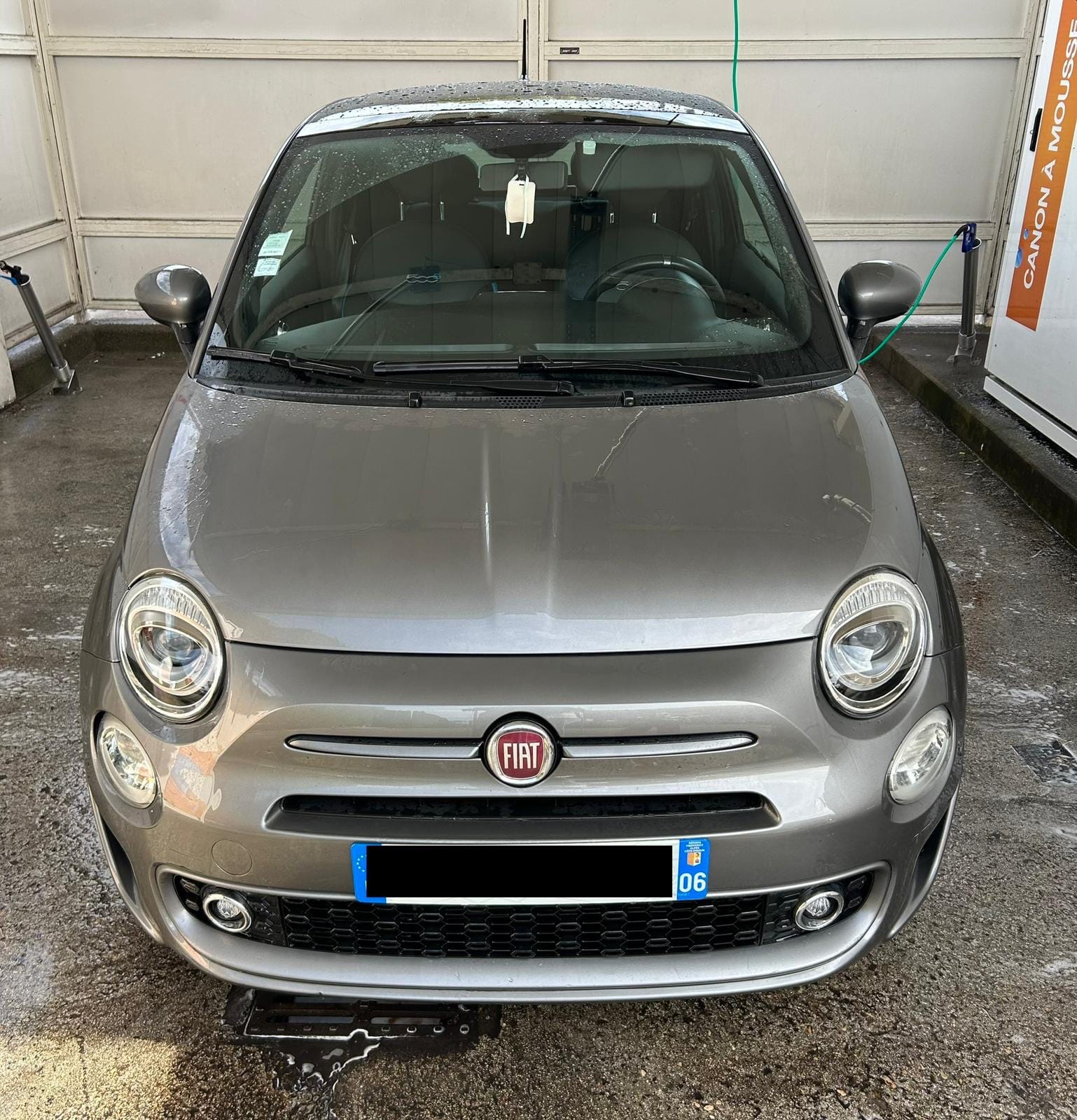 Fiat 500 avec GPS