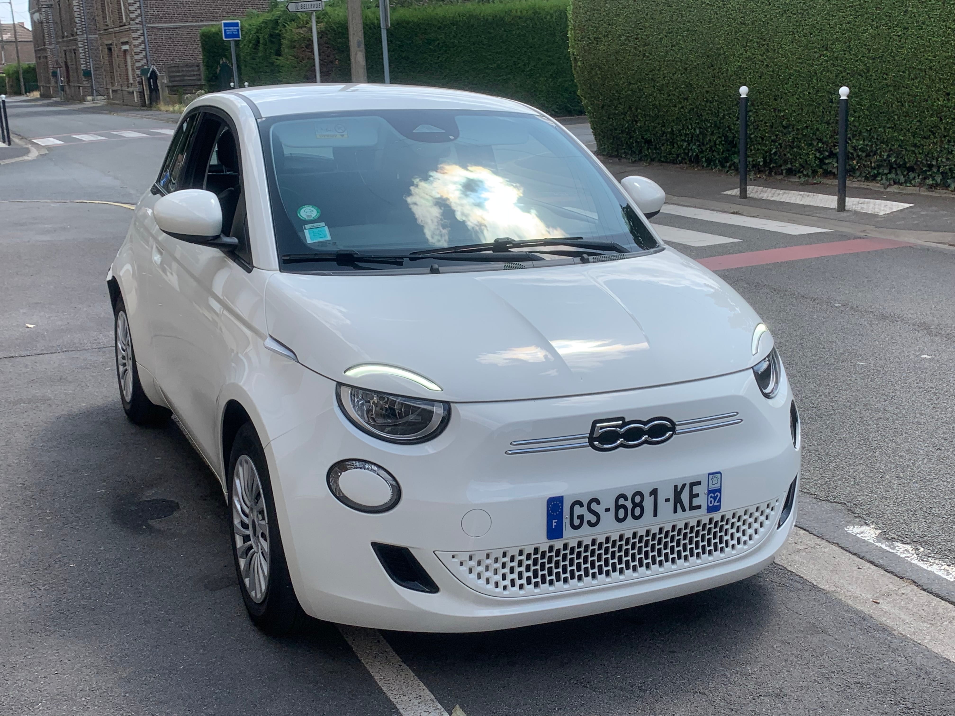 Fiat 500e avec Android Auto