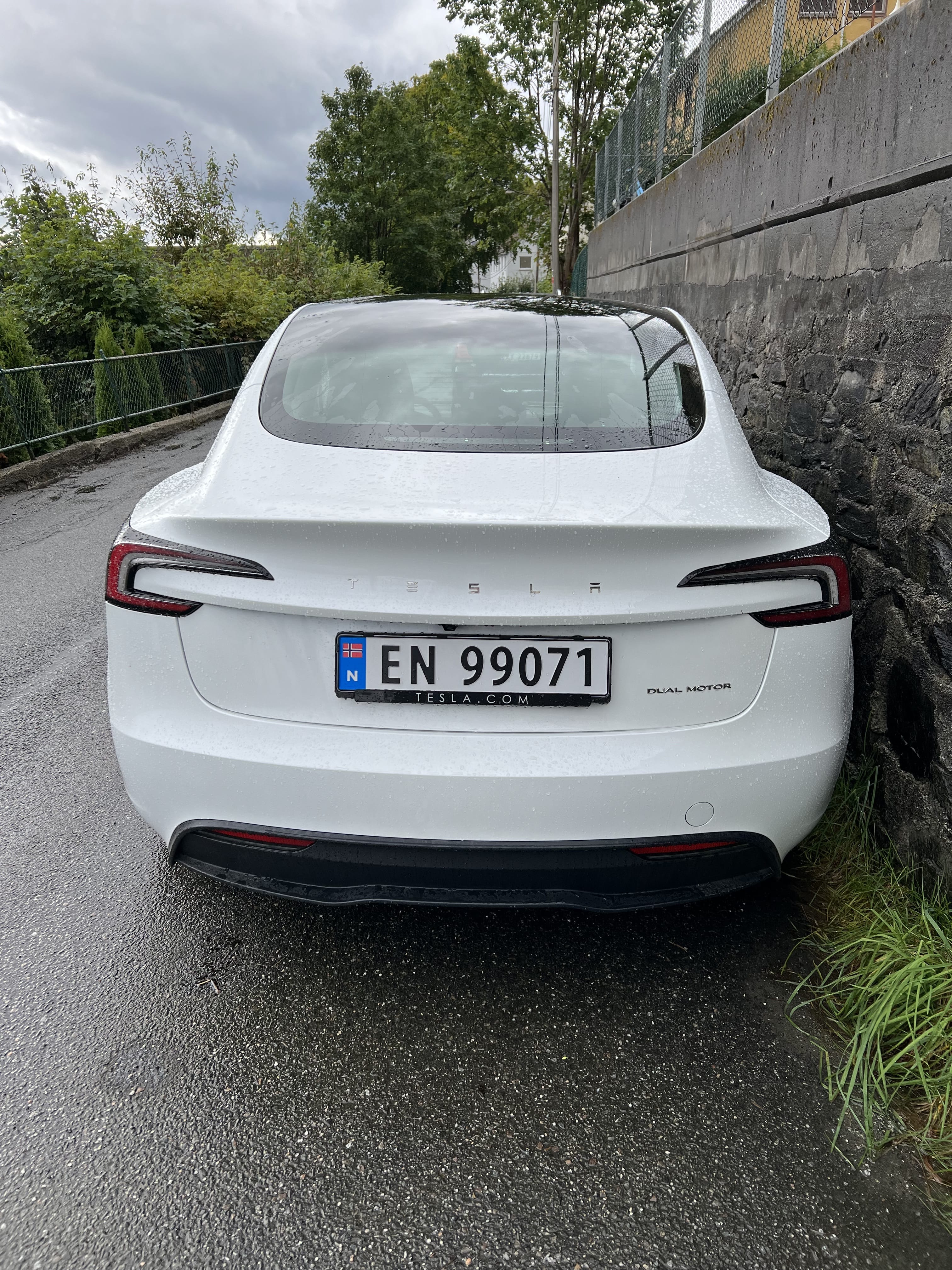 Tesla Model 3 Long Range med Cruisekontroll