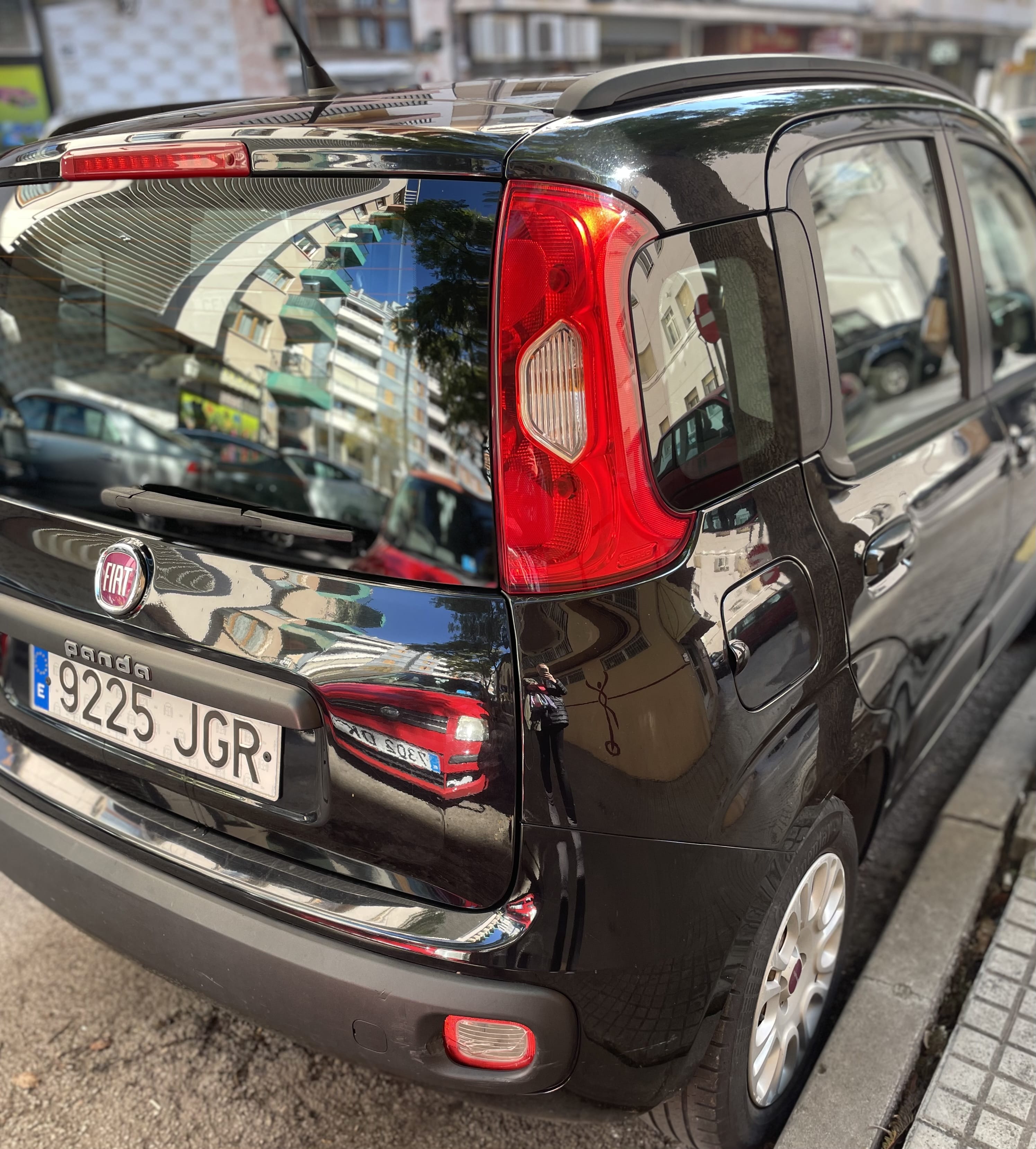 Fiat Panda con Silla infantil