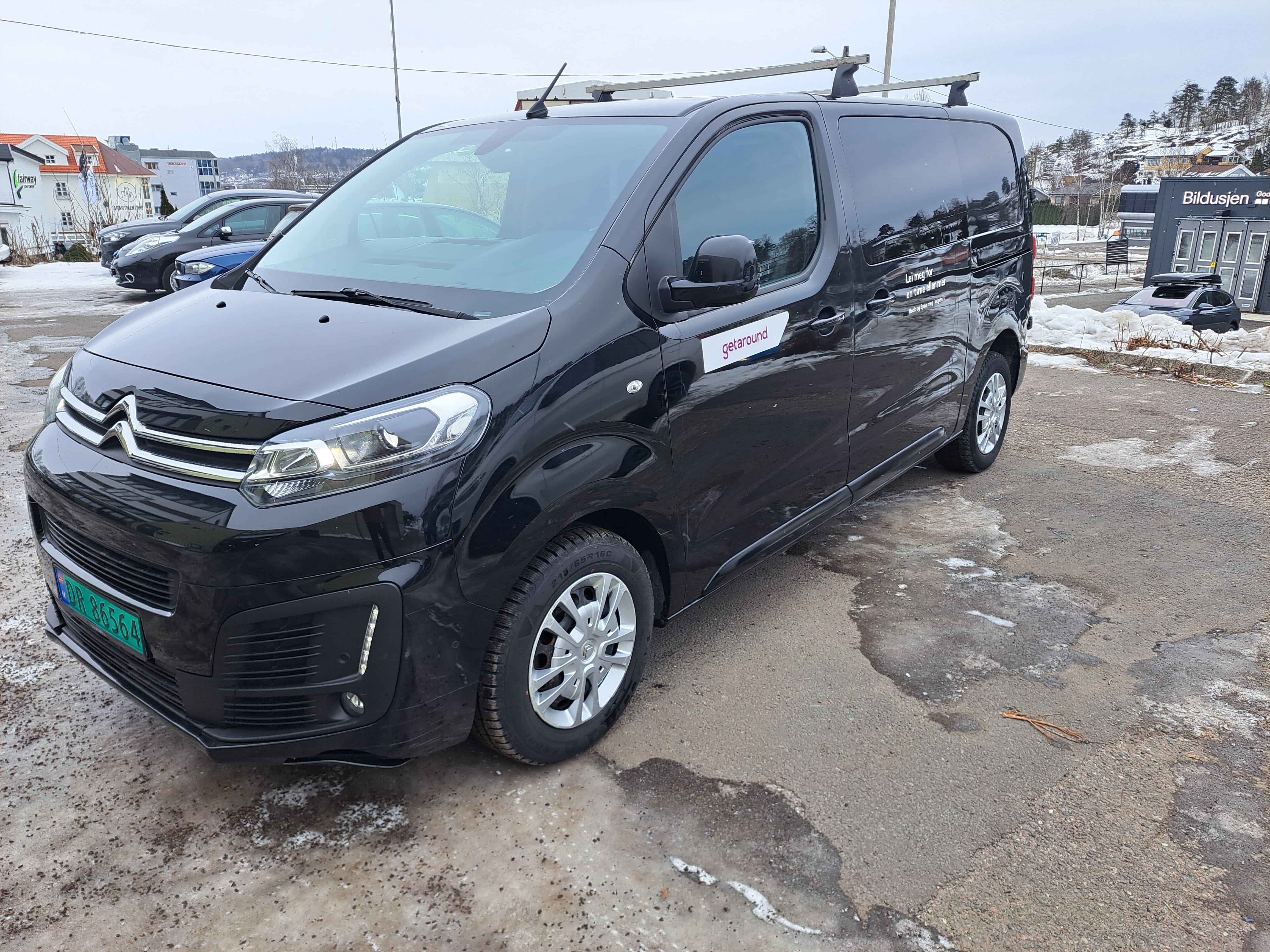 Citroen Jumpy med Vinterdekk