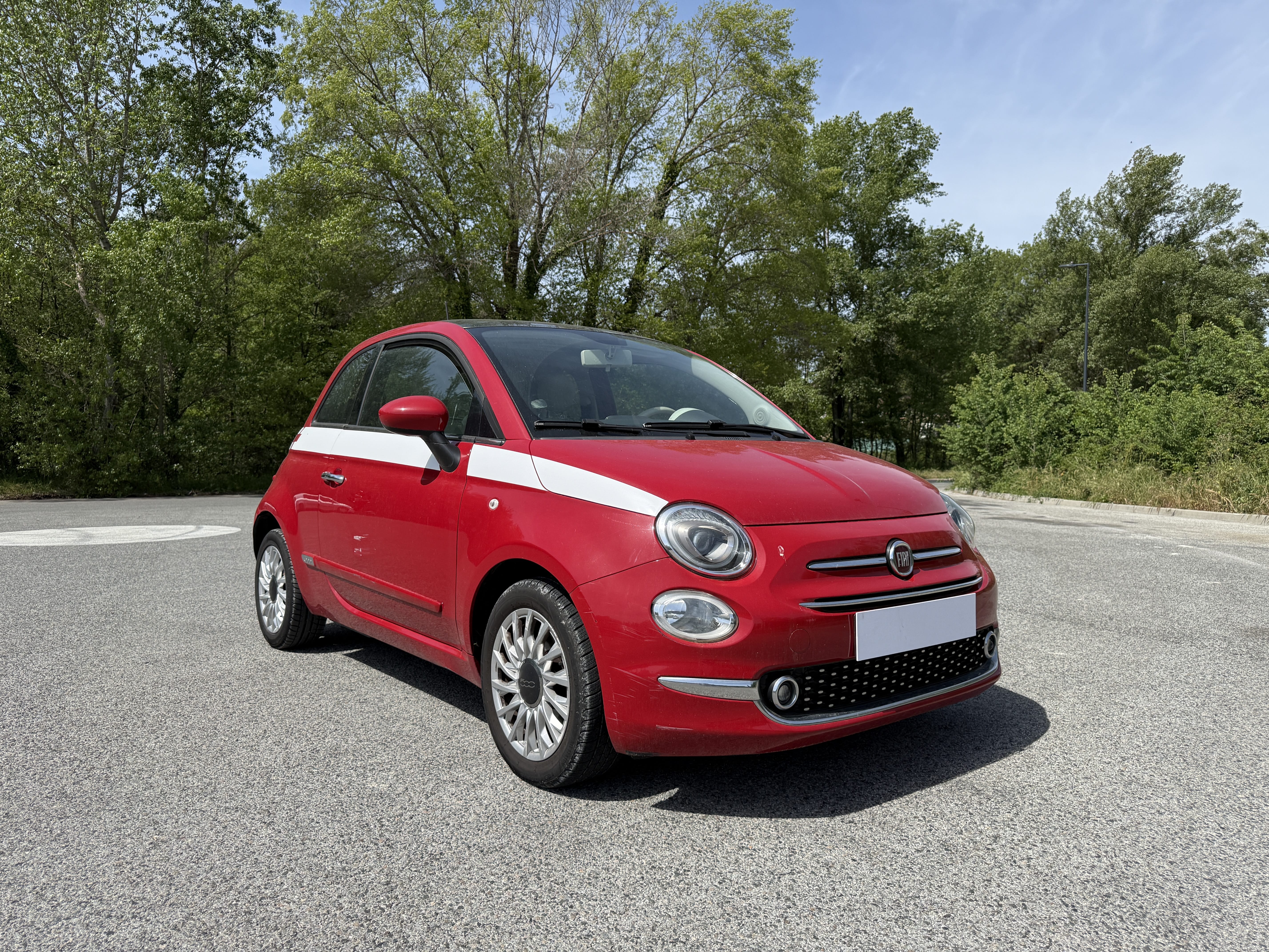Fiat 500, 2017, Essence 95, Automatik