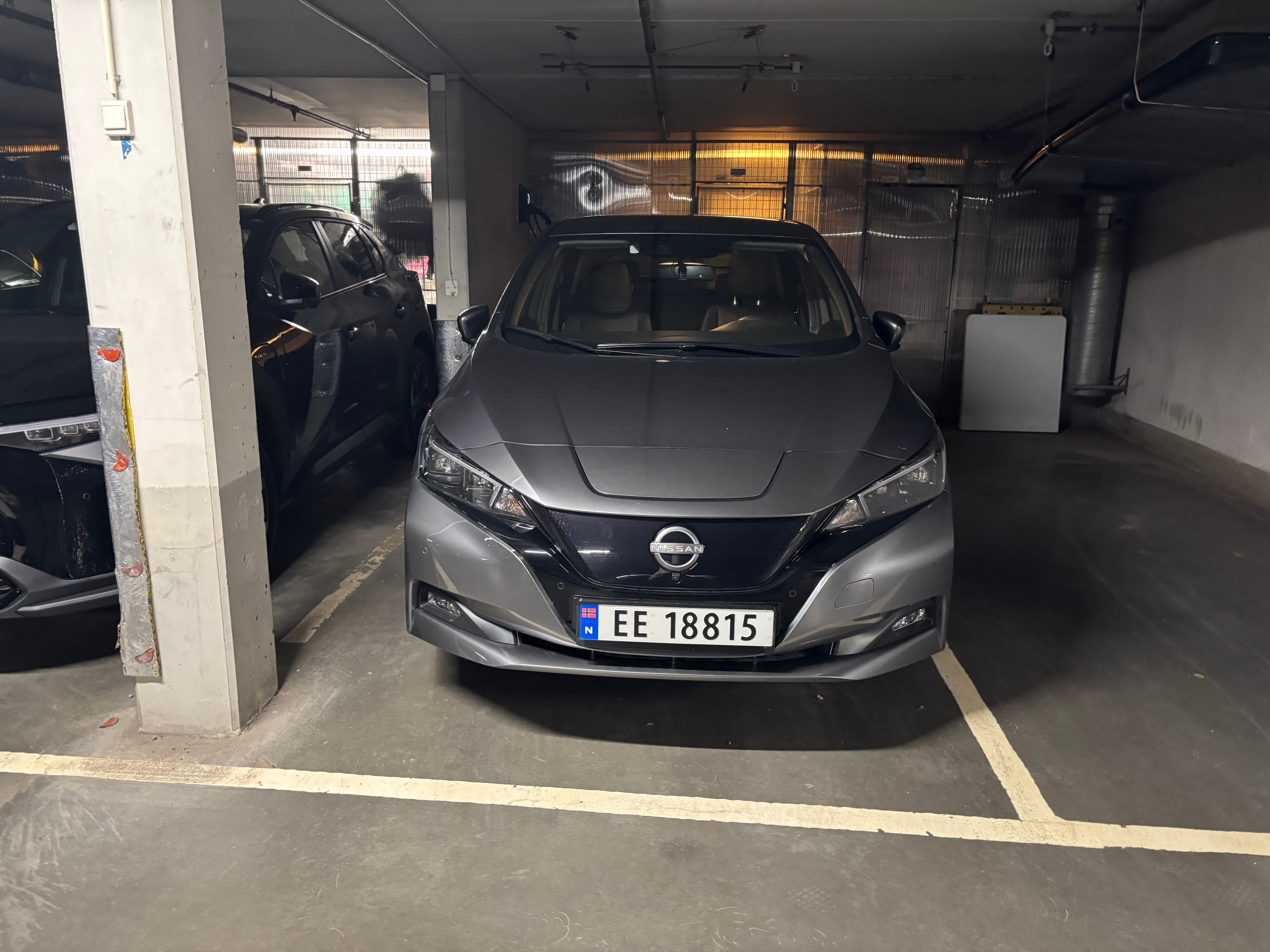 Nissan Leaf med GPS