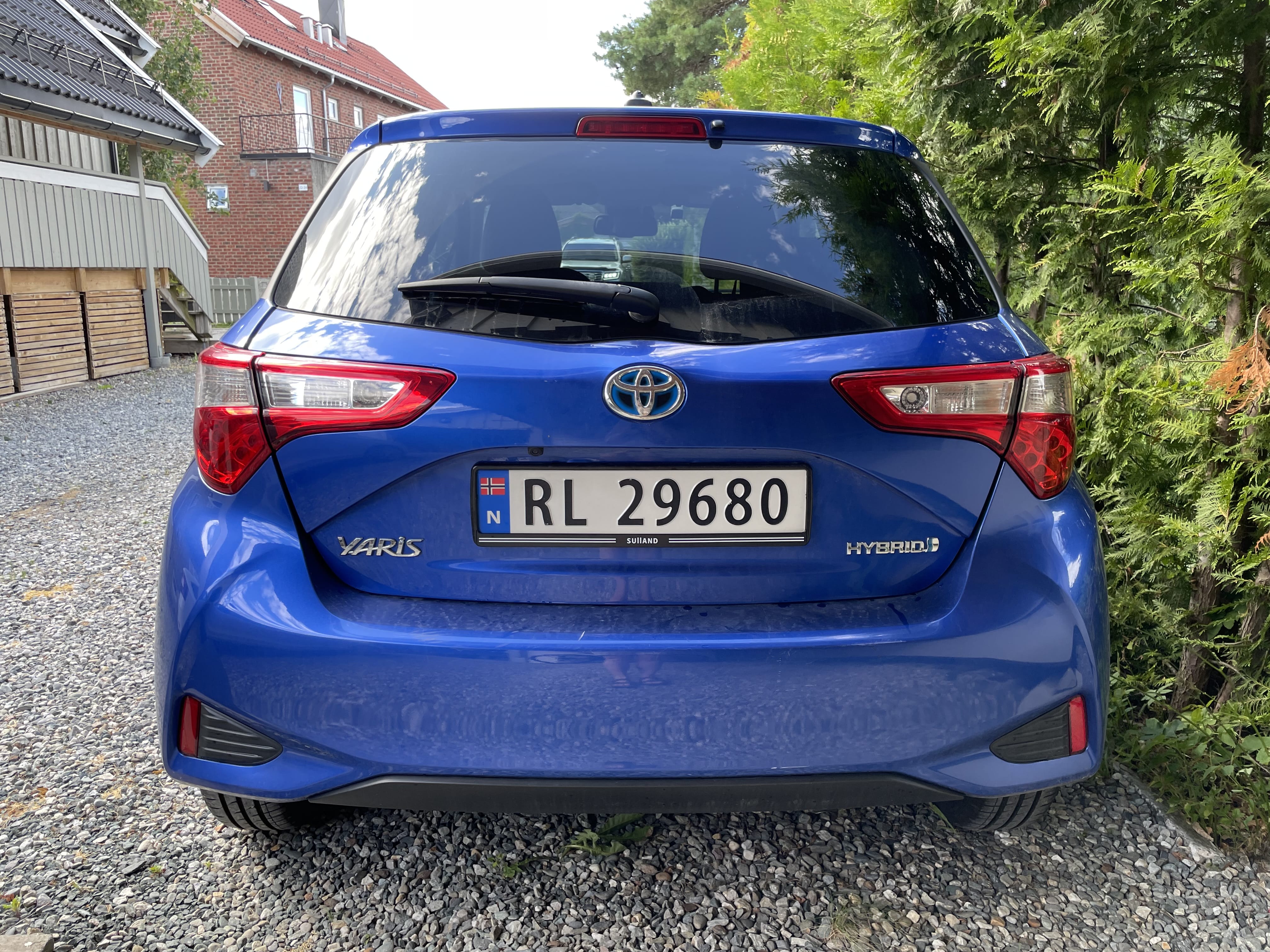 Toyota Yaris Hybrid med Ryggekamera