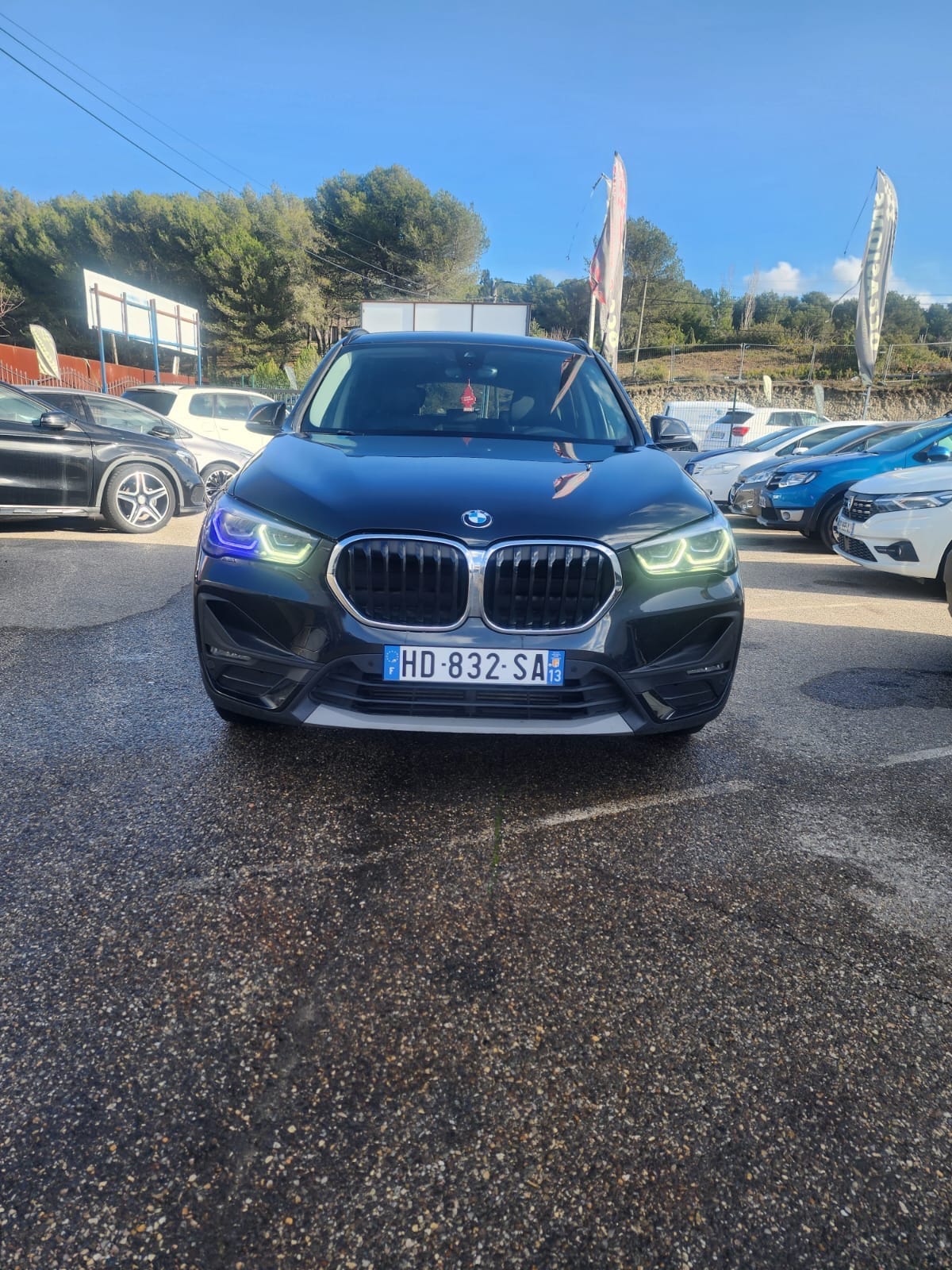BMW X1 sDrive16d with Baby seat