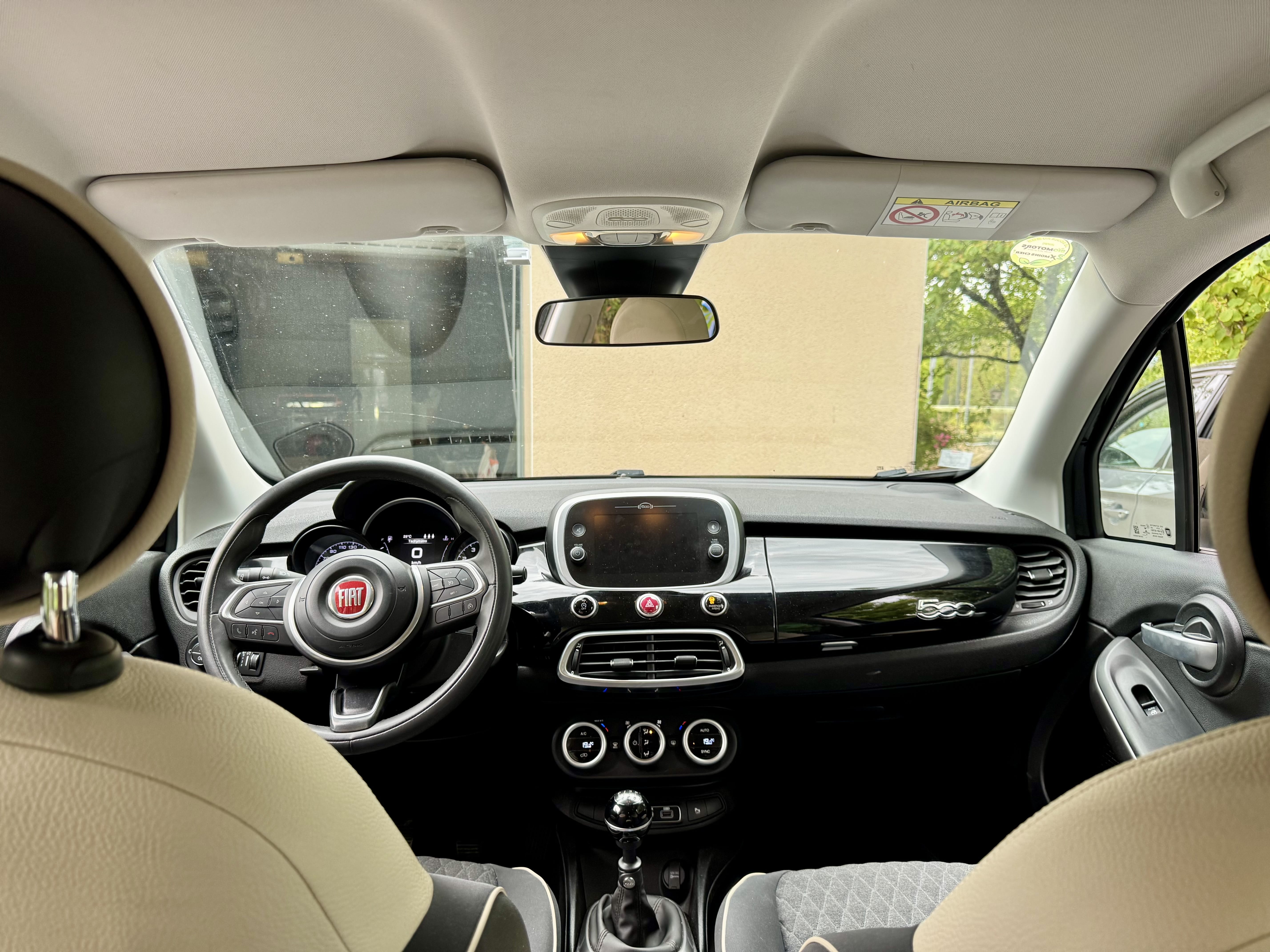 Fiat 500 X avec GPS