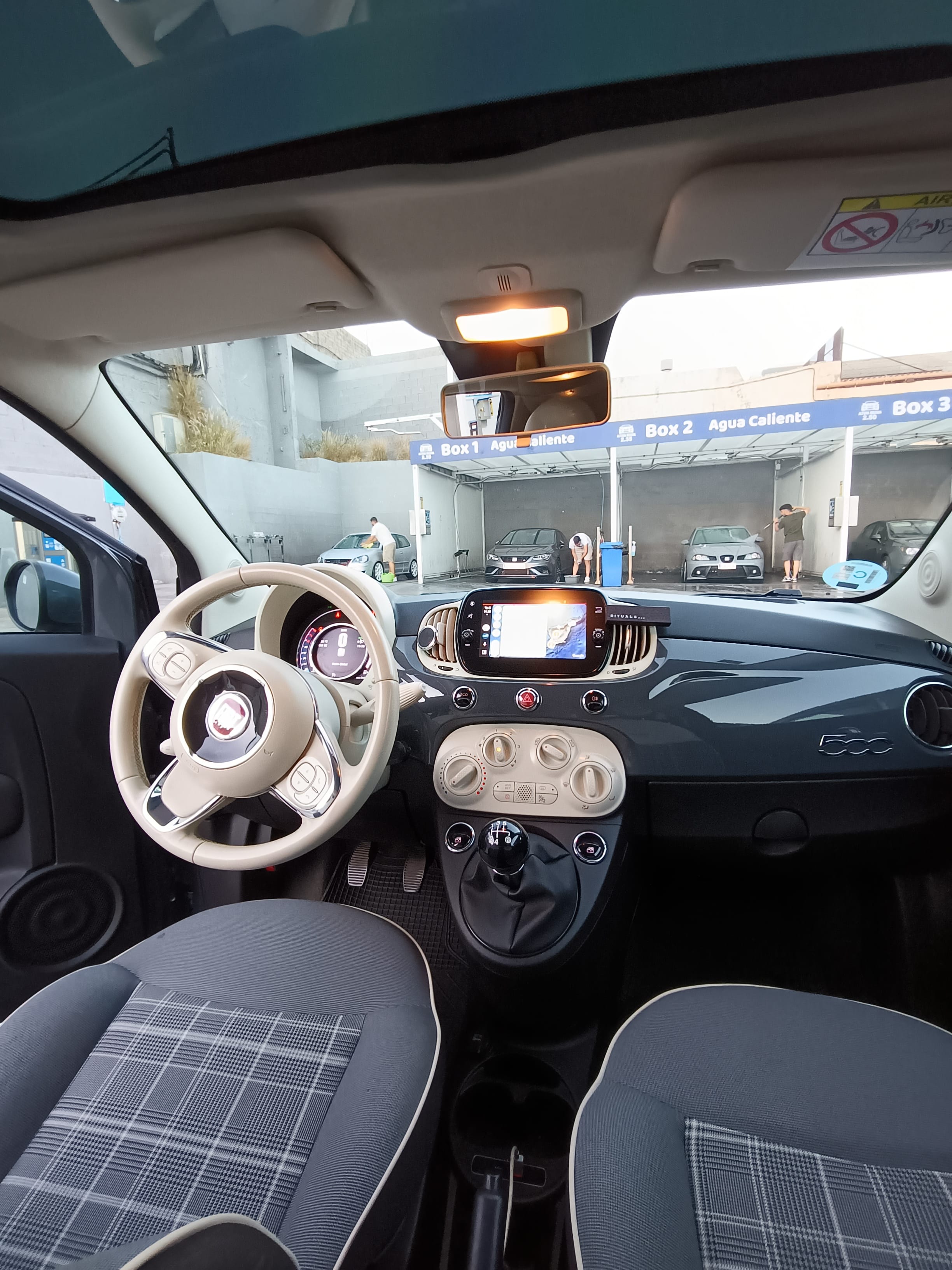 Fiat 500 con Apple CarPlay