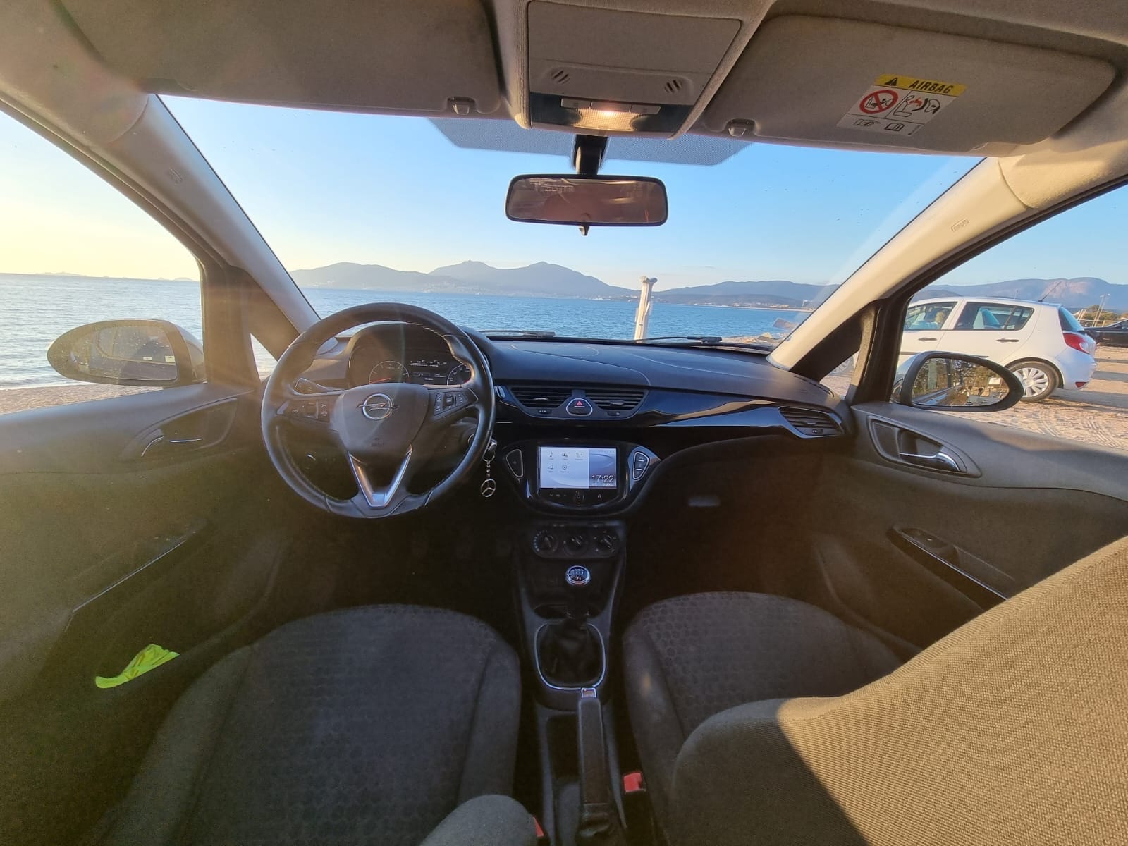Opel Corsa avec Siège bébé
