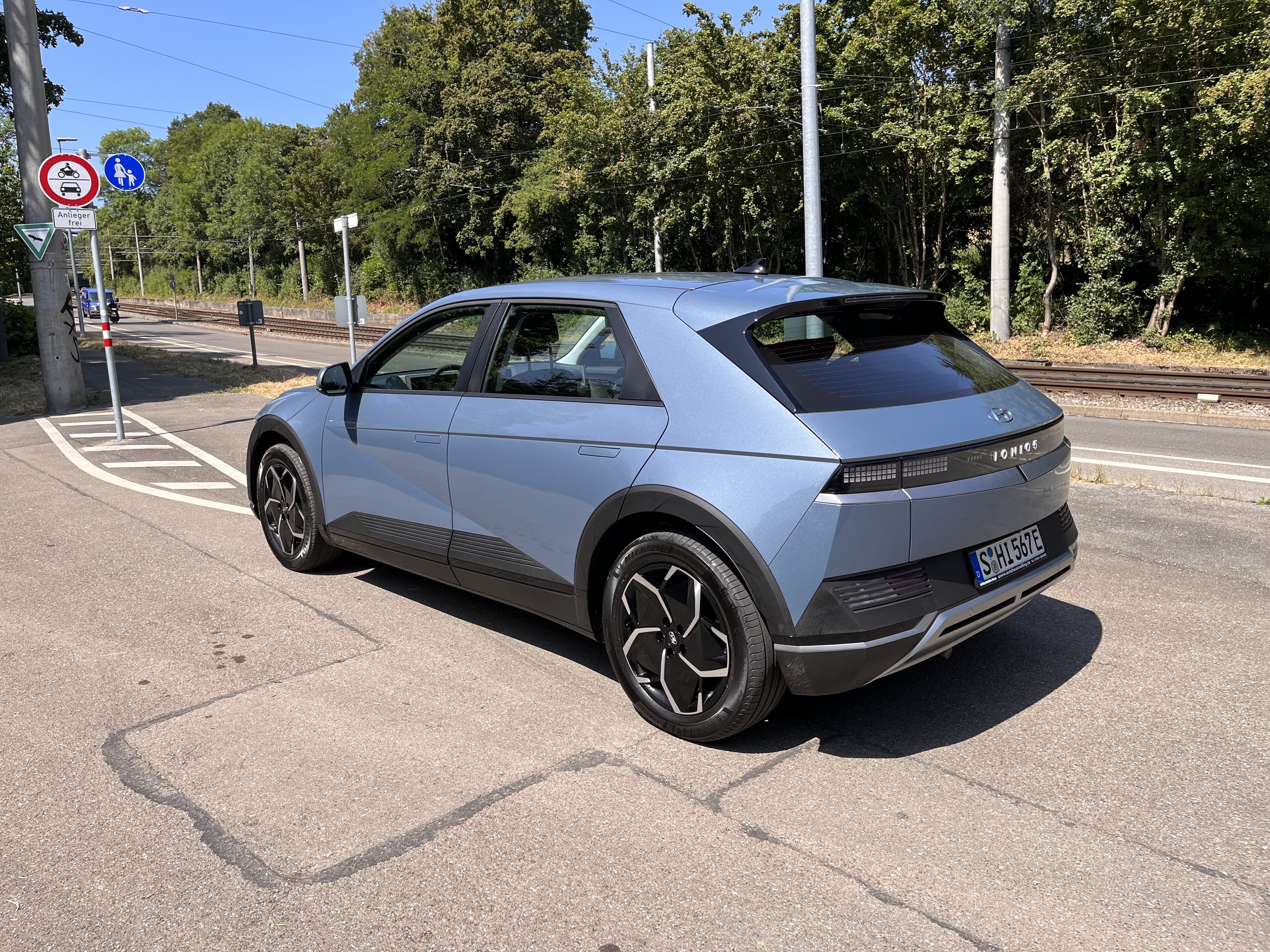 Hyundai Ioniq 5 mit Navigationsgerät