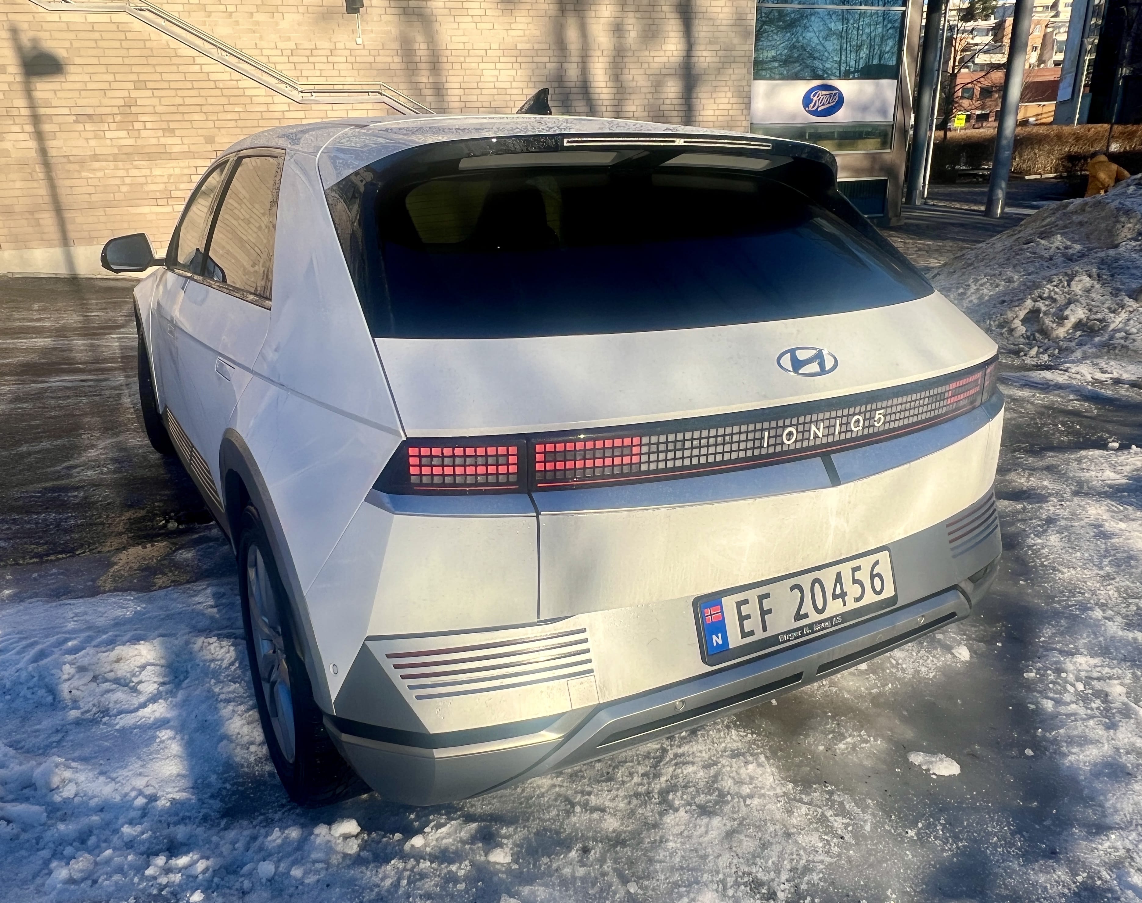 Hyundai Ioniq 5 med GPS