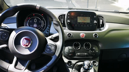 Fiat 500 USB - Bluetooth - GPS avec Régulateur de vitesse