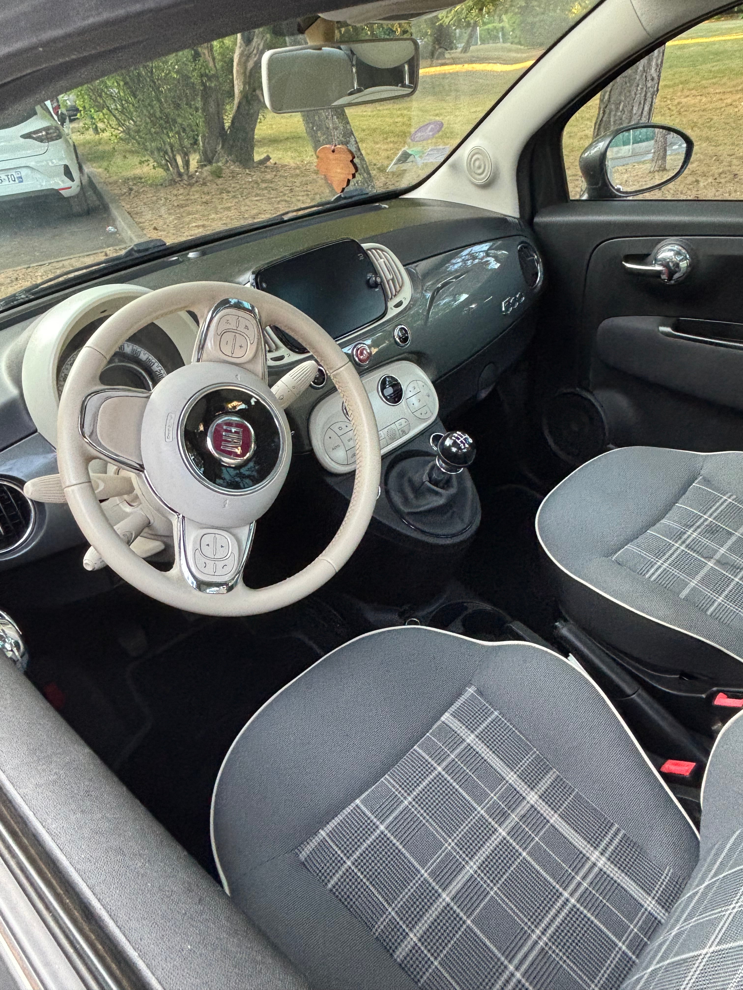 Fiat 500 avec Régulateur de vitesse