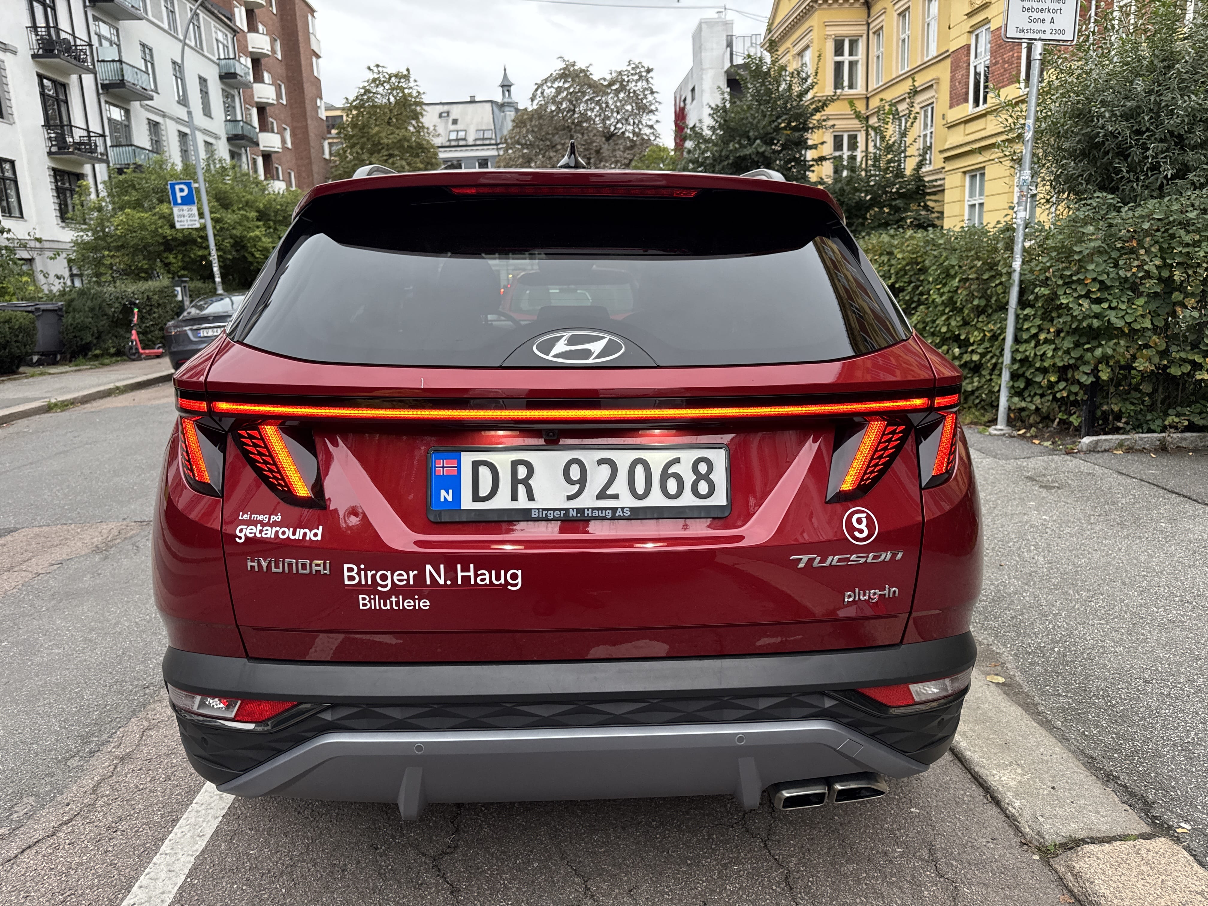 Hyundai Tucson Limited med Apple CarPlay
