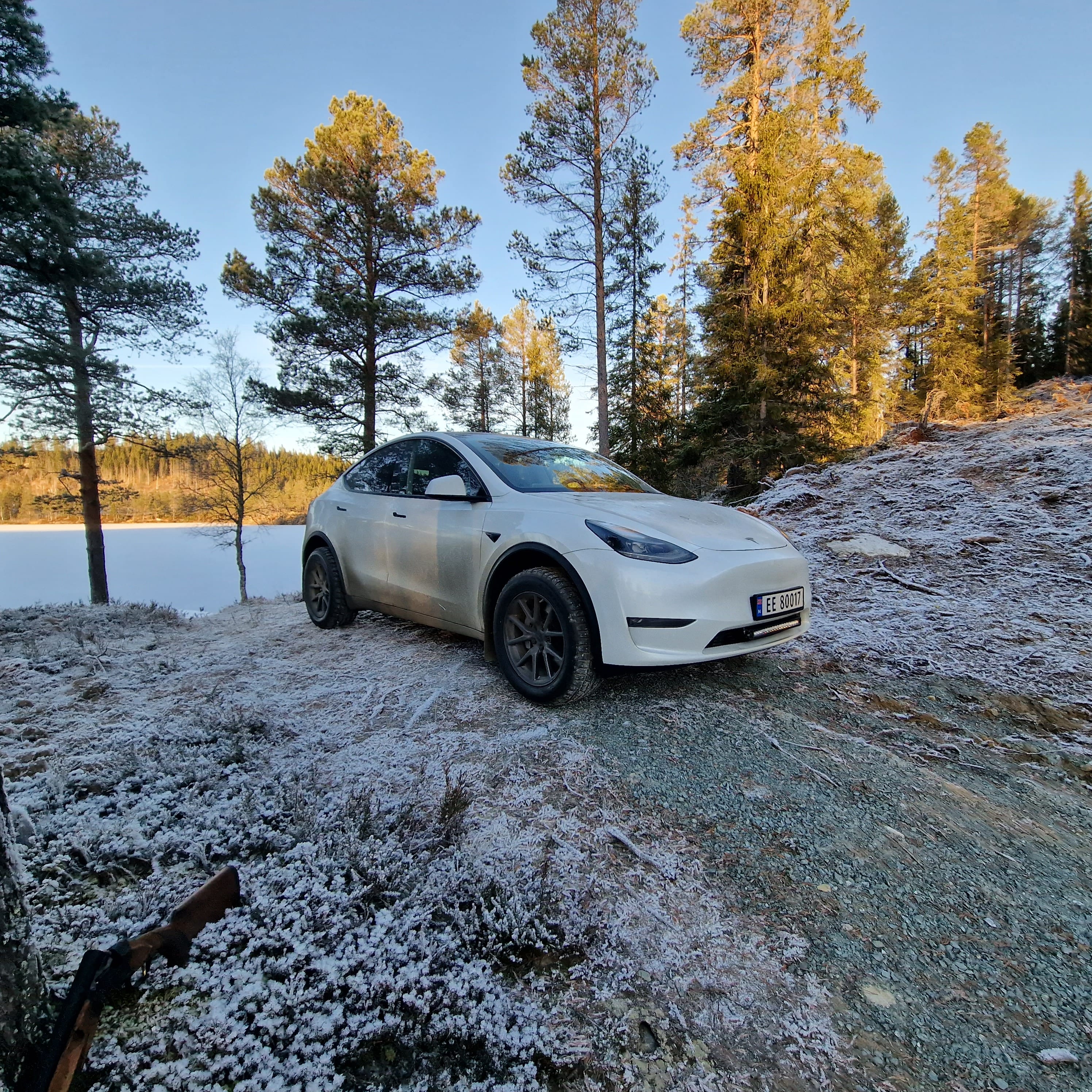 Tesla Model Y Long Range med Babysete