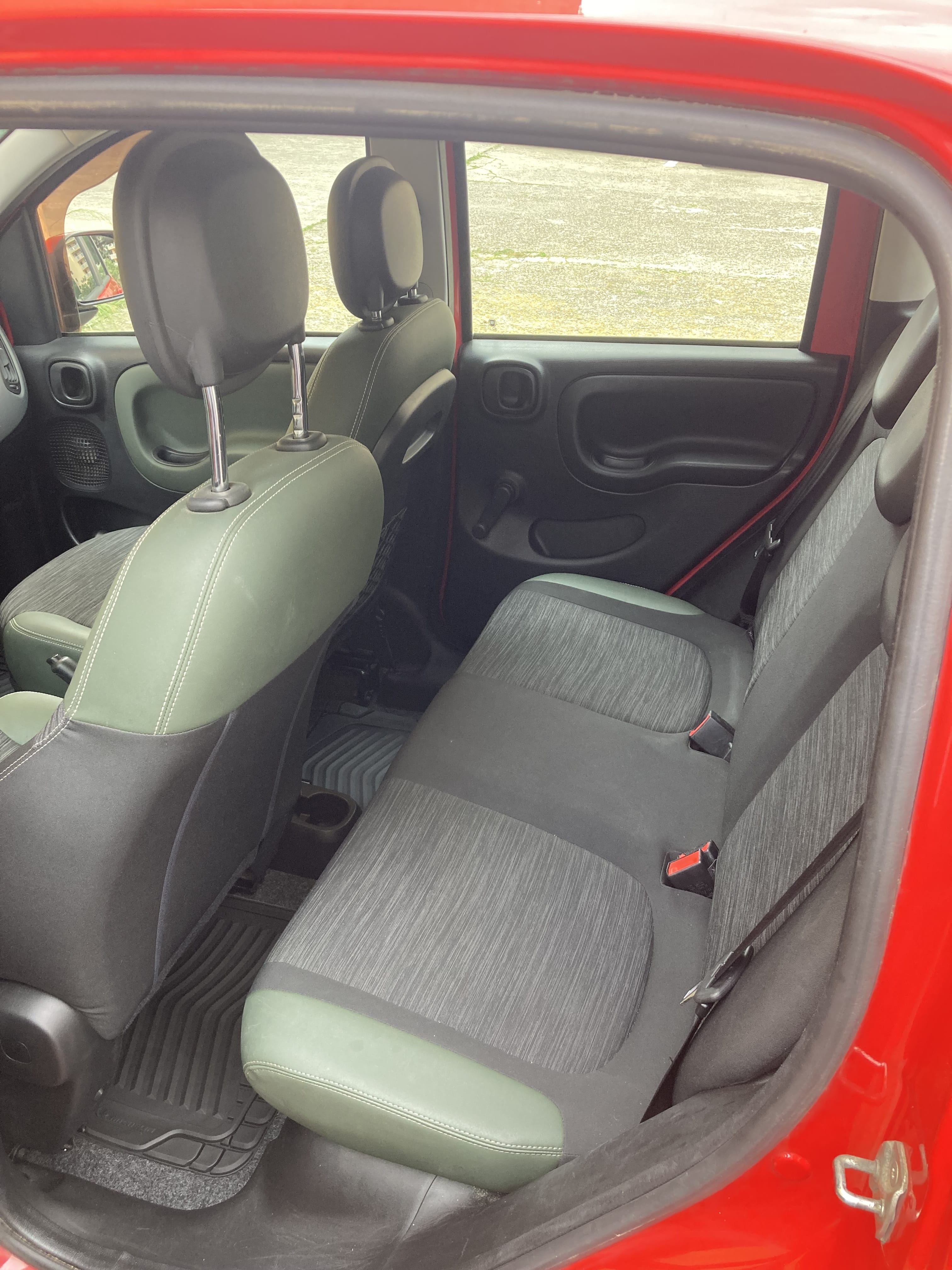 Fiat Panda 4x4 with Snow tires