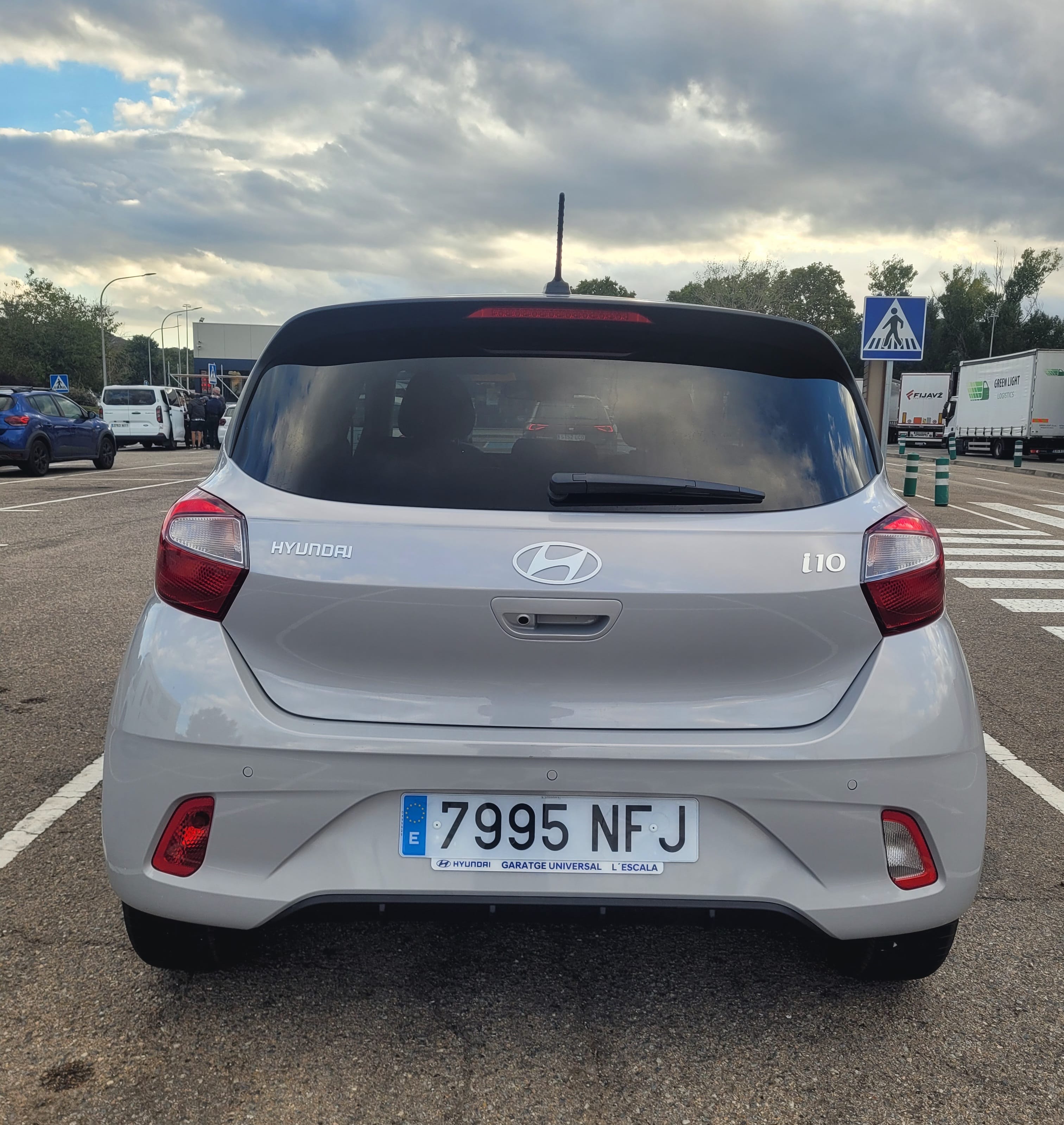 Hyundai i10 con Dashcam