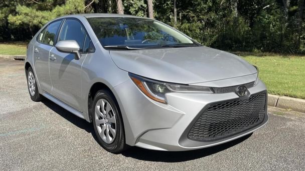 Toyota Corolla LE, 2022, Regular (87), automatic