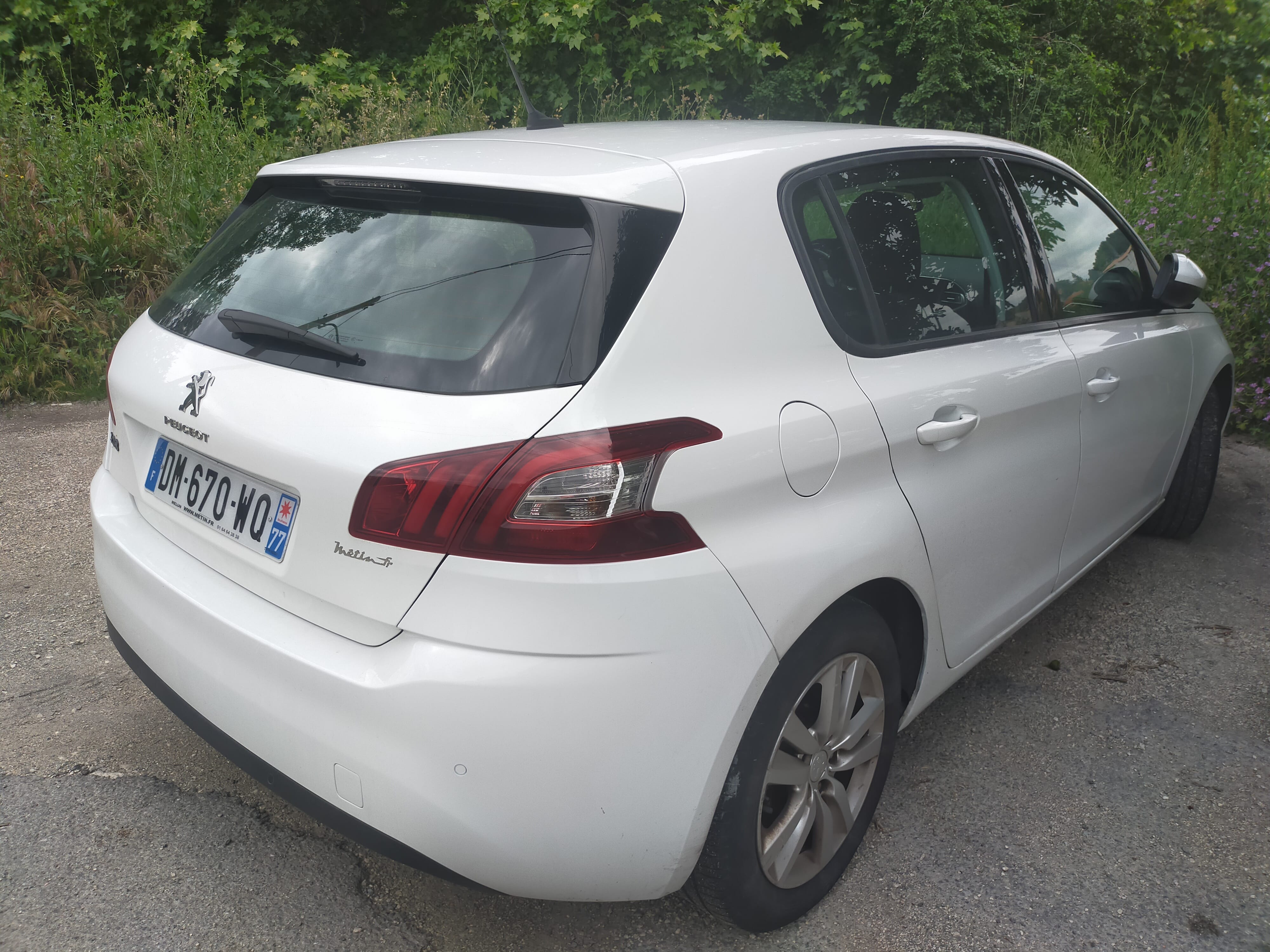 Peugeot 308 avec Régulateur de vitesse