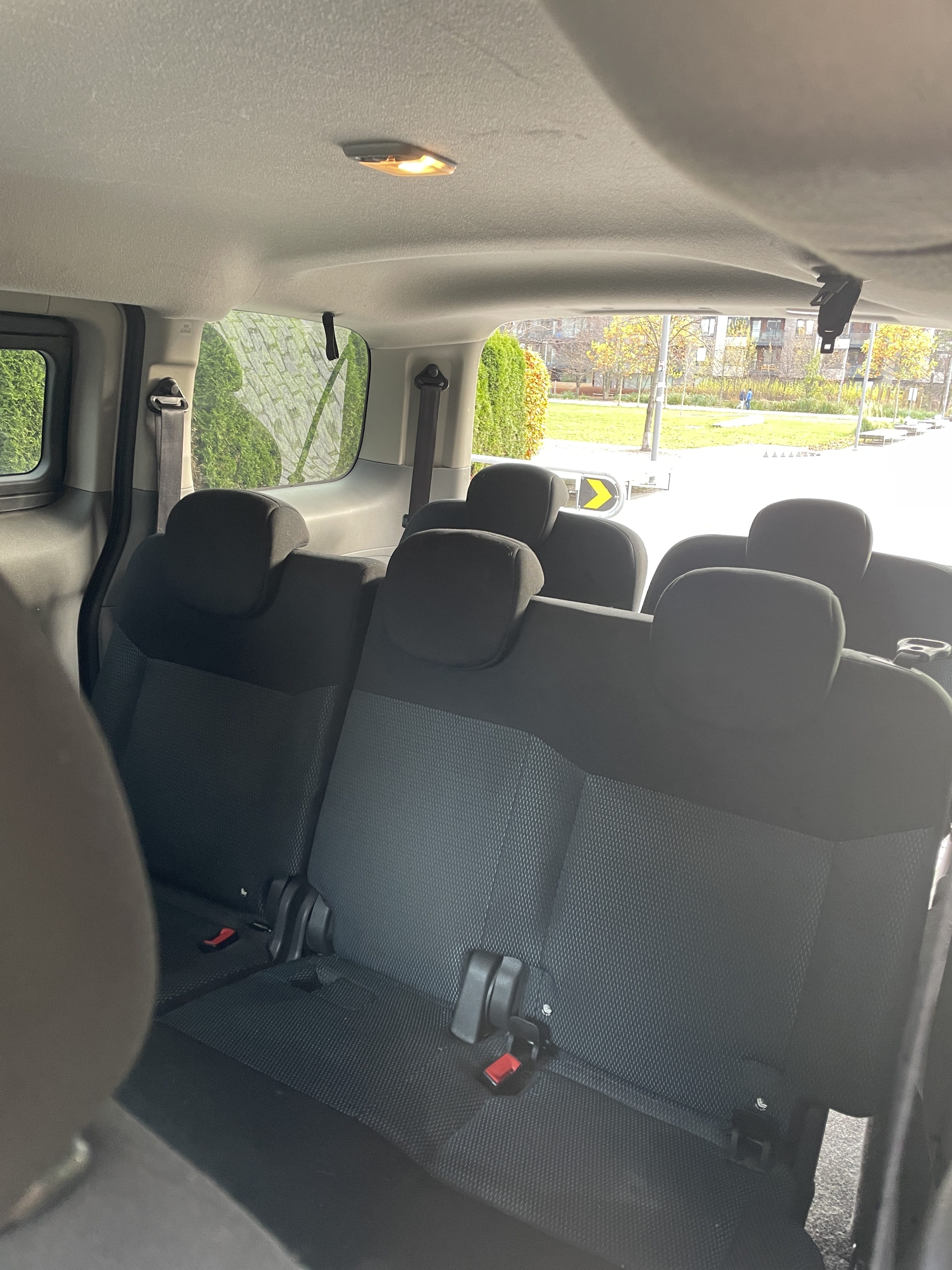Nissan e-NV200 Evalia 200-300kvm rekkevidde med Cruisekontroll
