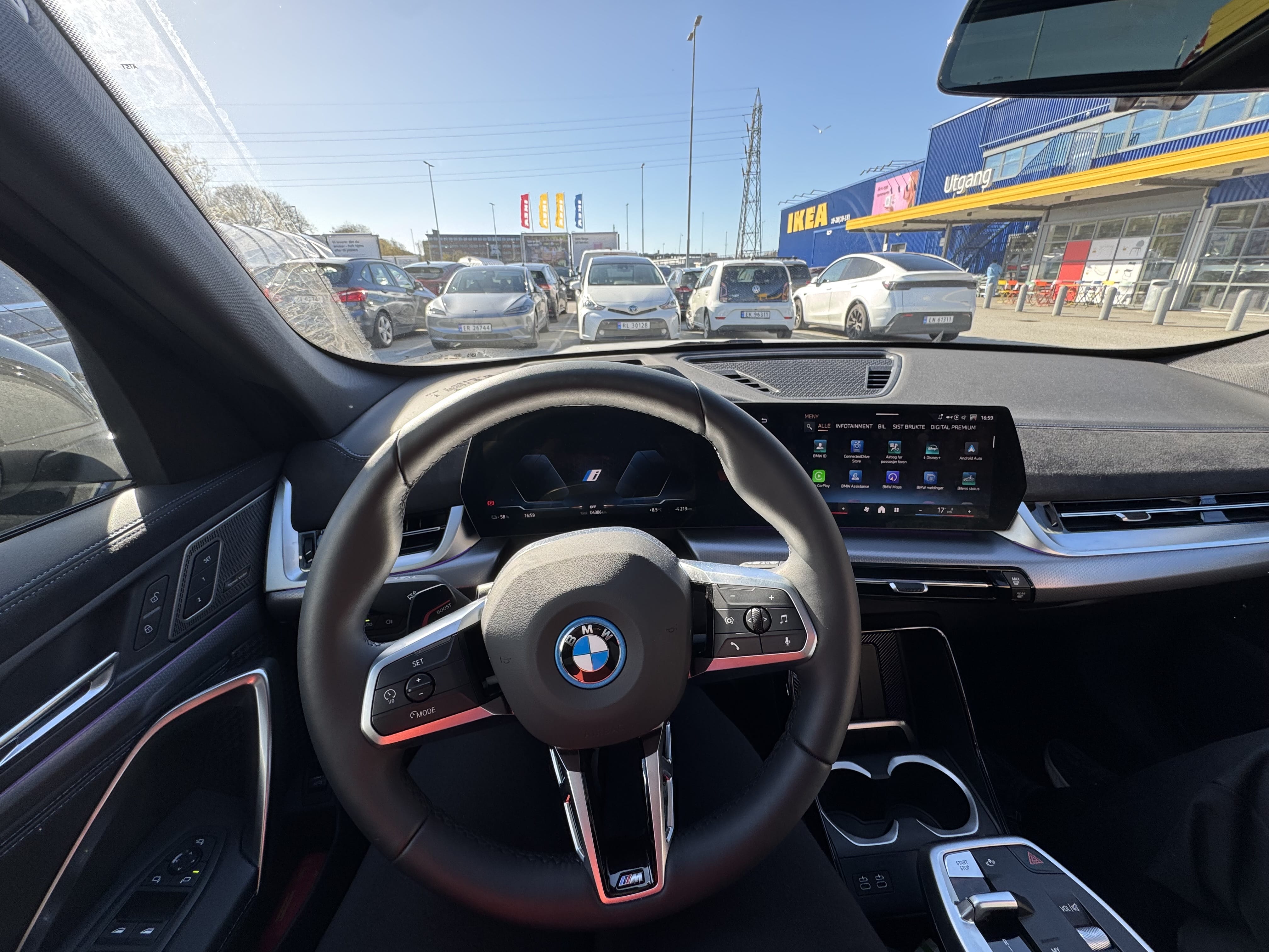BMW iX1 with Cruise control